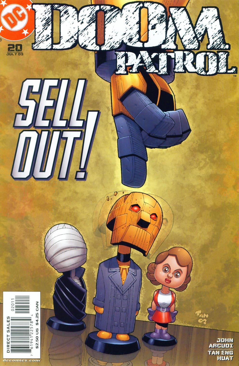 Read online Doom Patrol (2001) comic -  Issue #20 - 1
