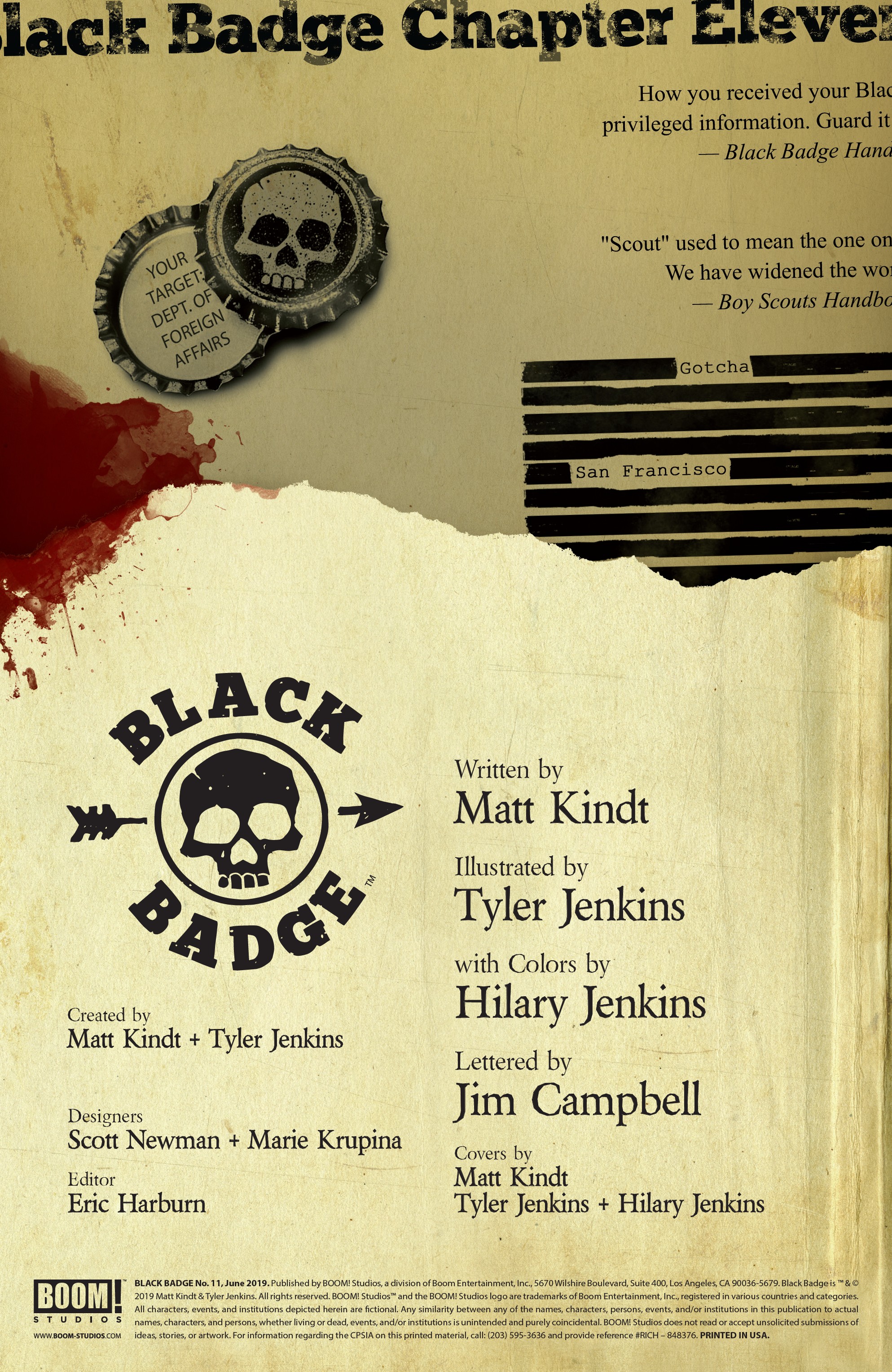 Read online Black Badge comic -  Issue #11 - 2
