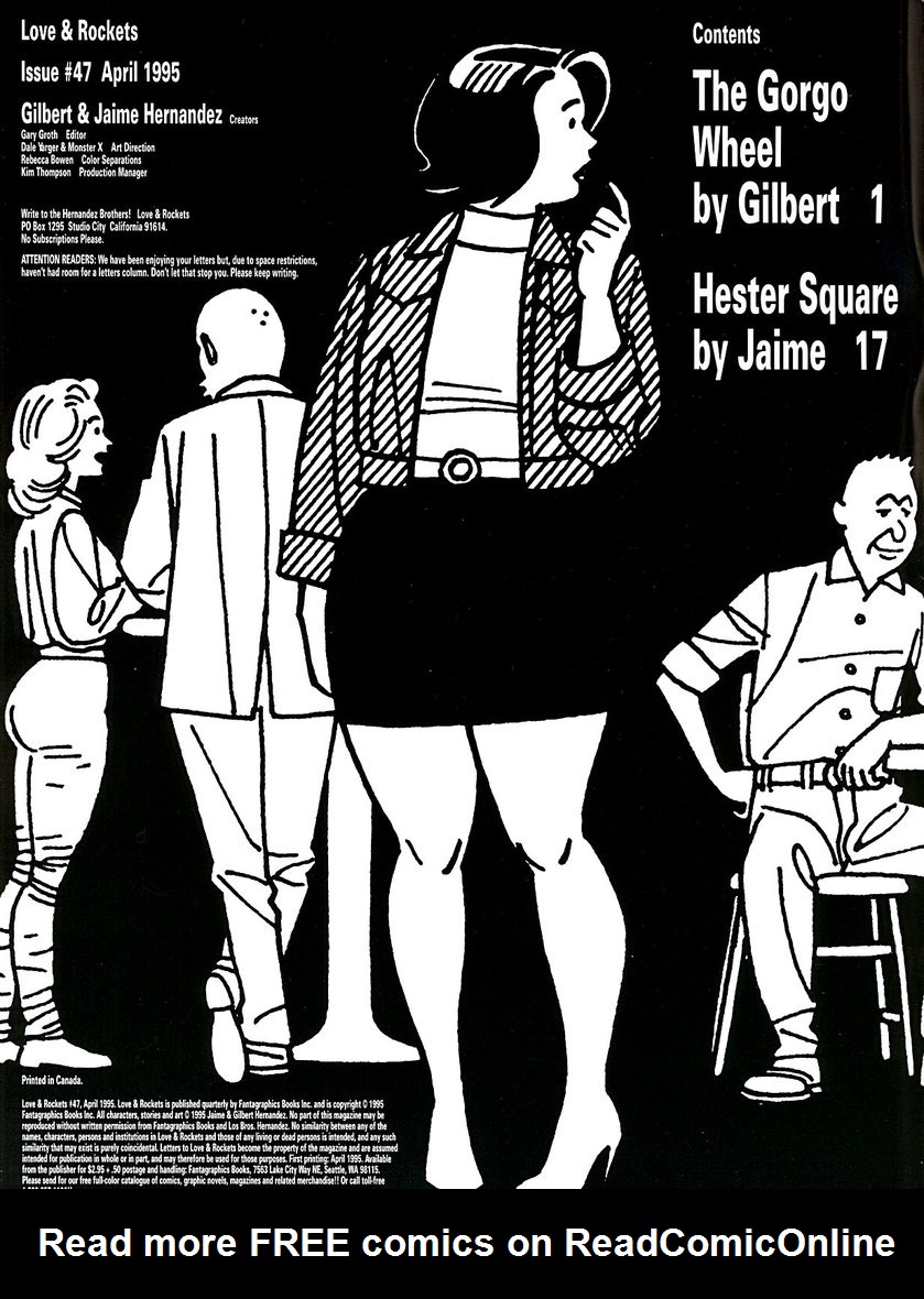 Read online Love and Rockets (1982) comic -  Issue #47 - 2