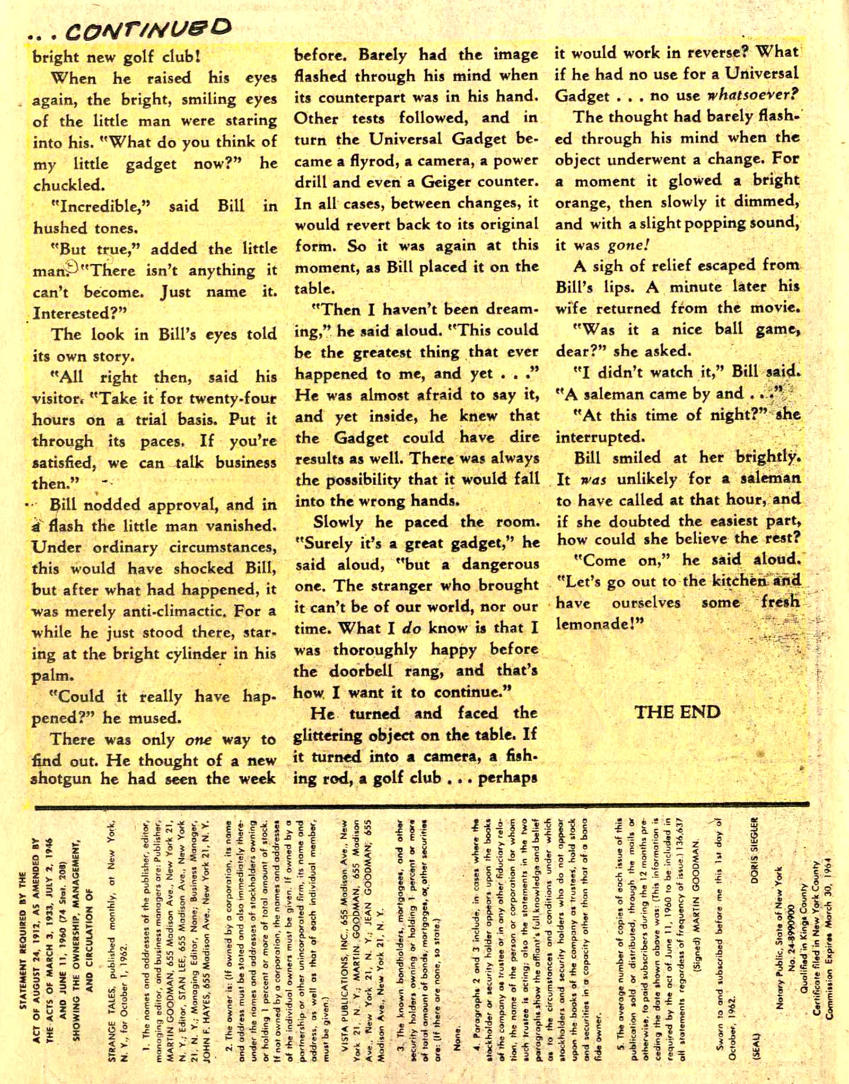 Read online Strange Tales (1951) comic -  Issue #107 - 26