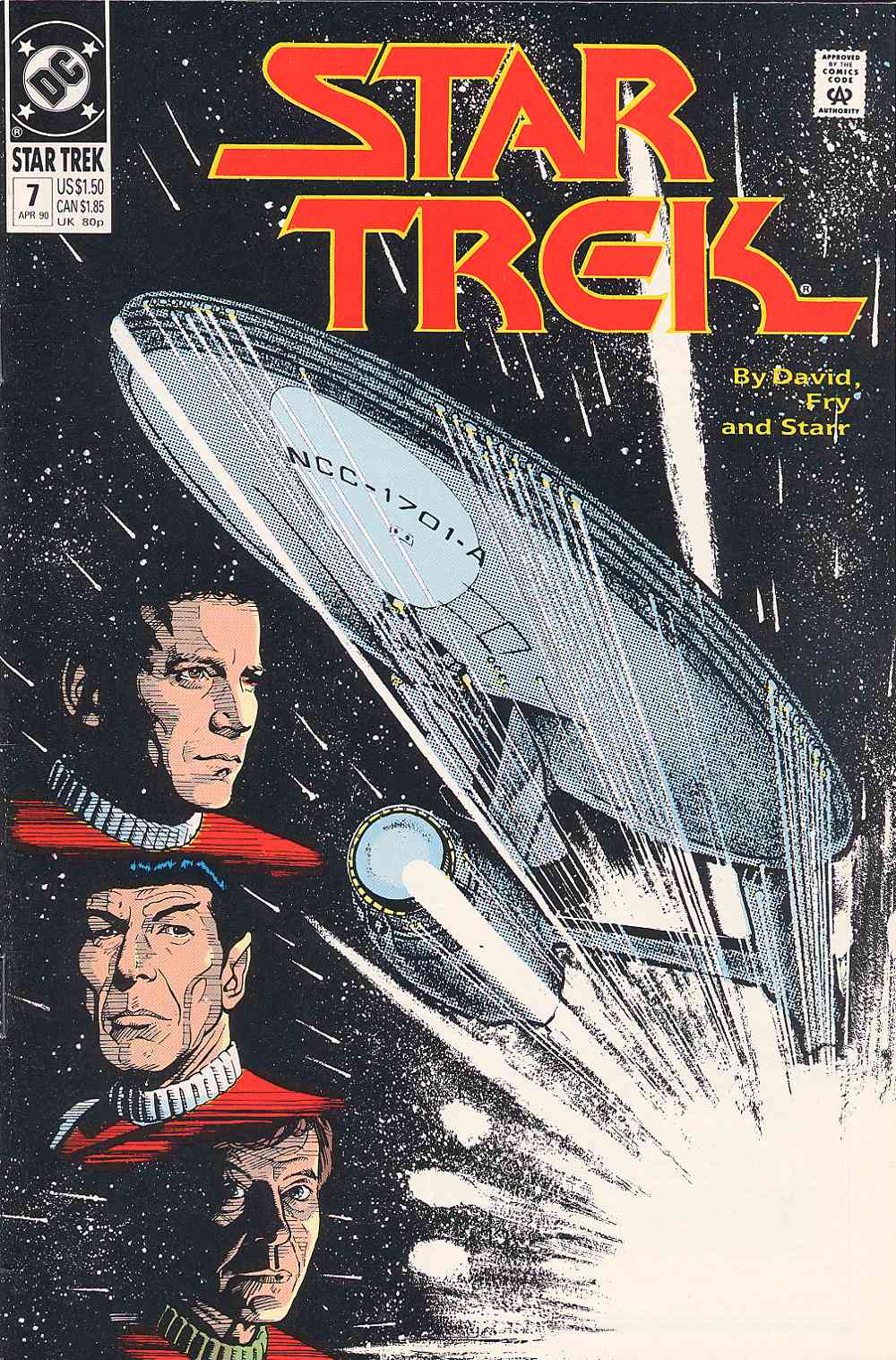 Read online Star Trek (1989) comic -  Issue #7 - 1