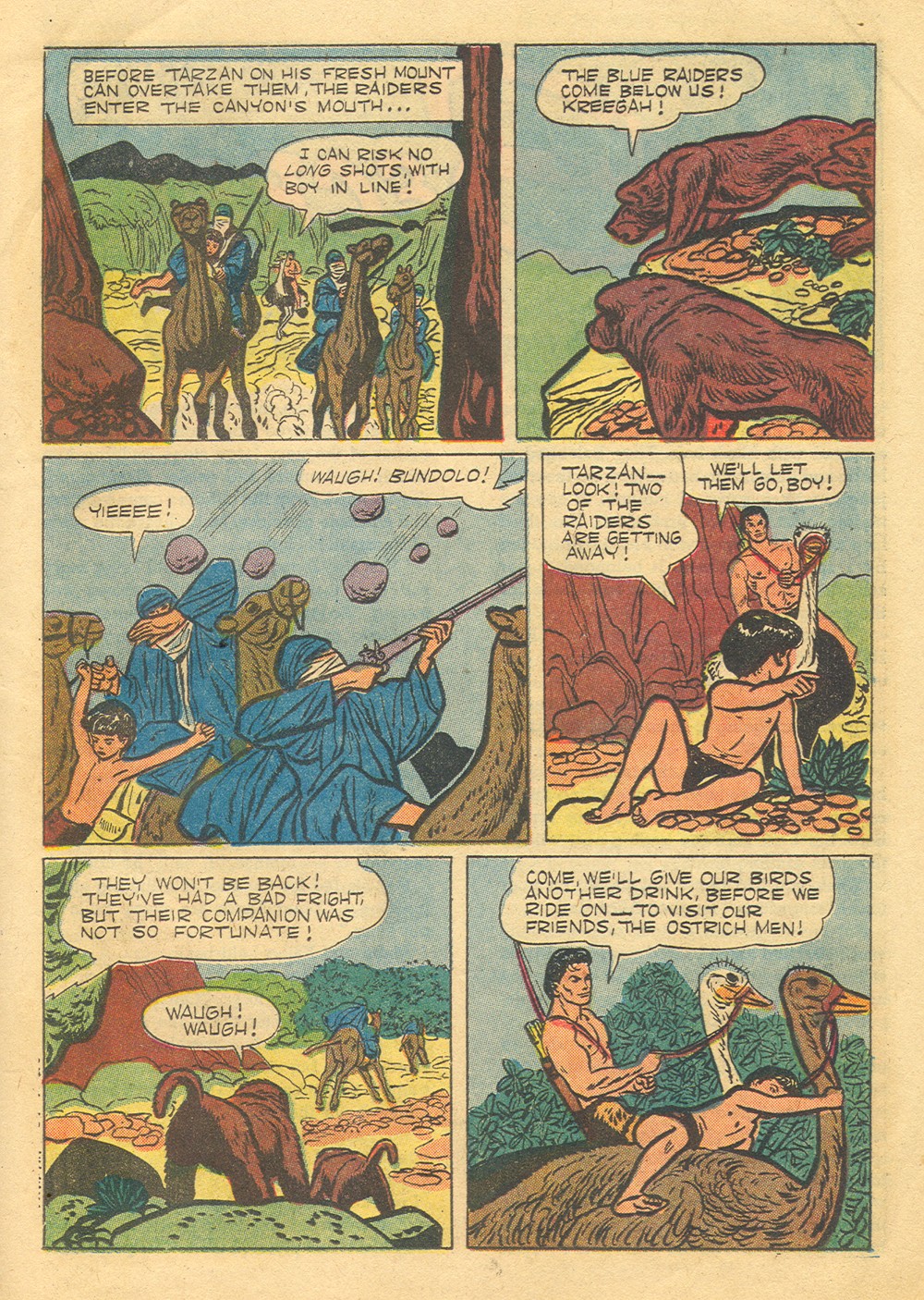 Read online Tarzan (1948) comic -  Issue #64 - 25