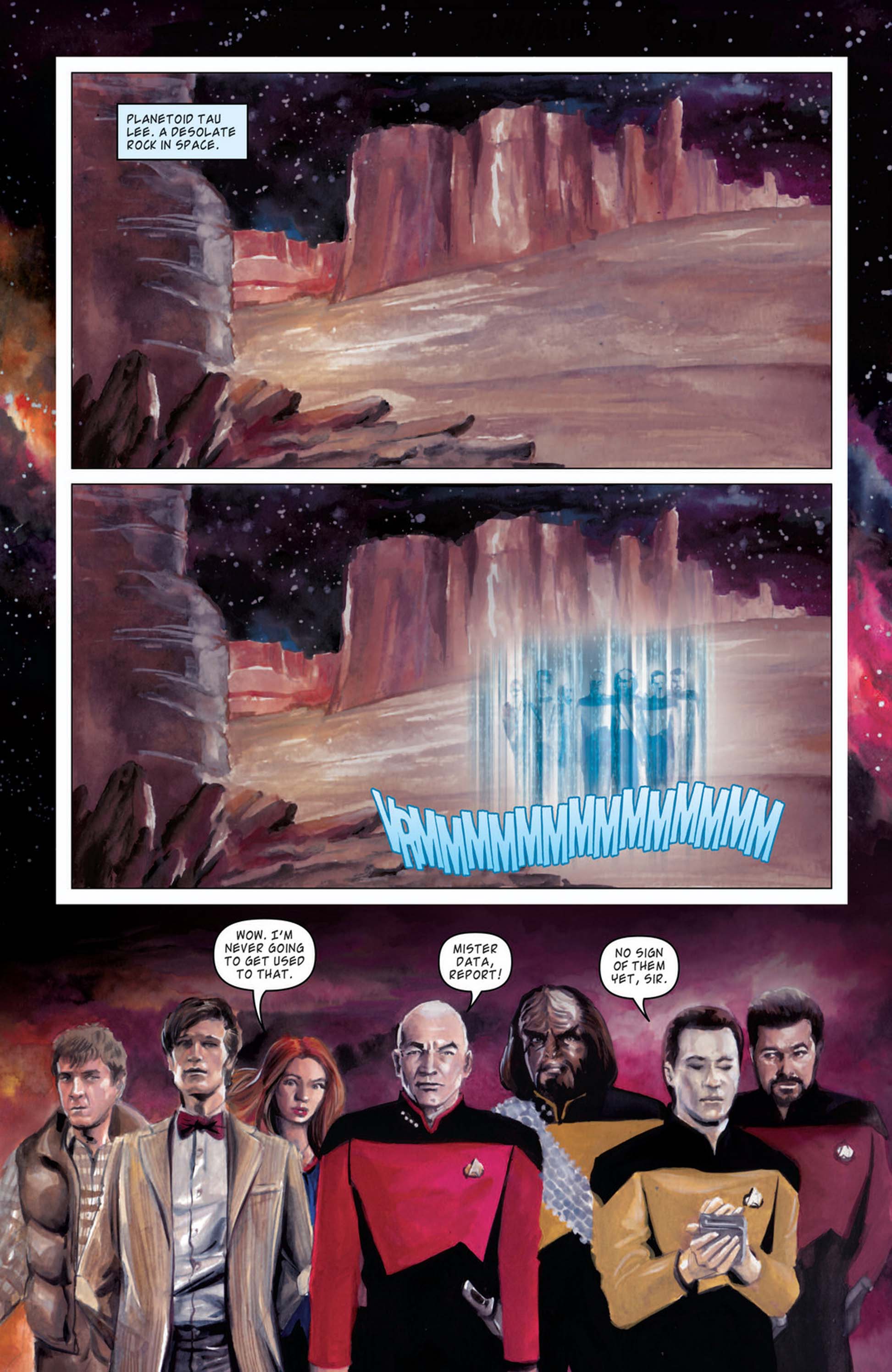 Read online Star Trek: The Next Generation/Doctor Who: Assimilation² comic -  Issue #6 - 4