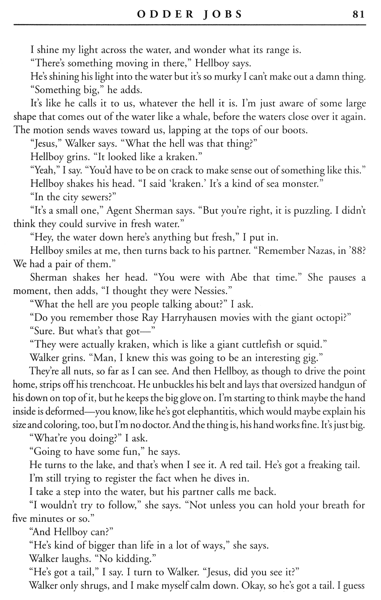 Read online Hellboy: Odder Jobs comic -  Issue # TPB (Part 1) - 81