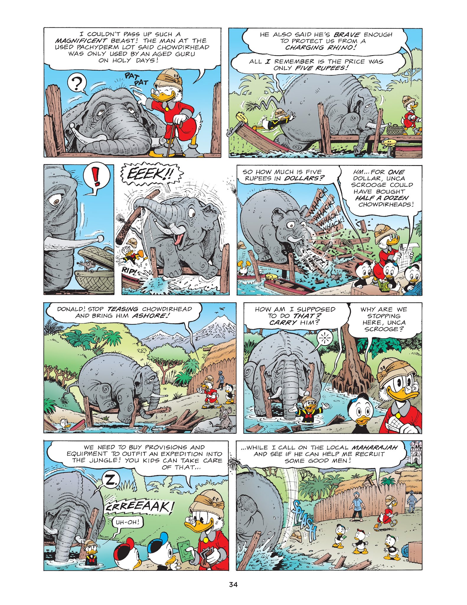 Read online Walt Disney Uncle Scrooge and Donald Duck: The Don Rosa Library comic -  Issue # TPB 7 (Part 1) - 35
