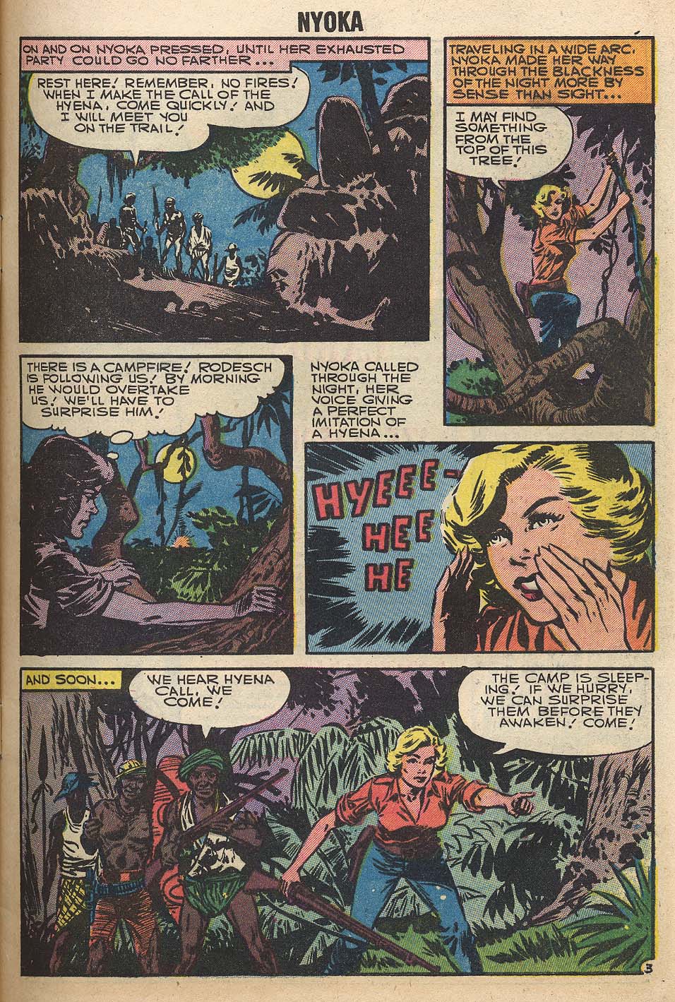 Read online Nyoka the Jungle Girl (1955) comic -  Issue #20 - 5