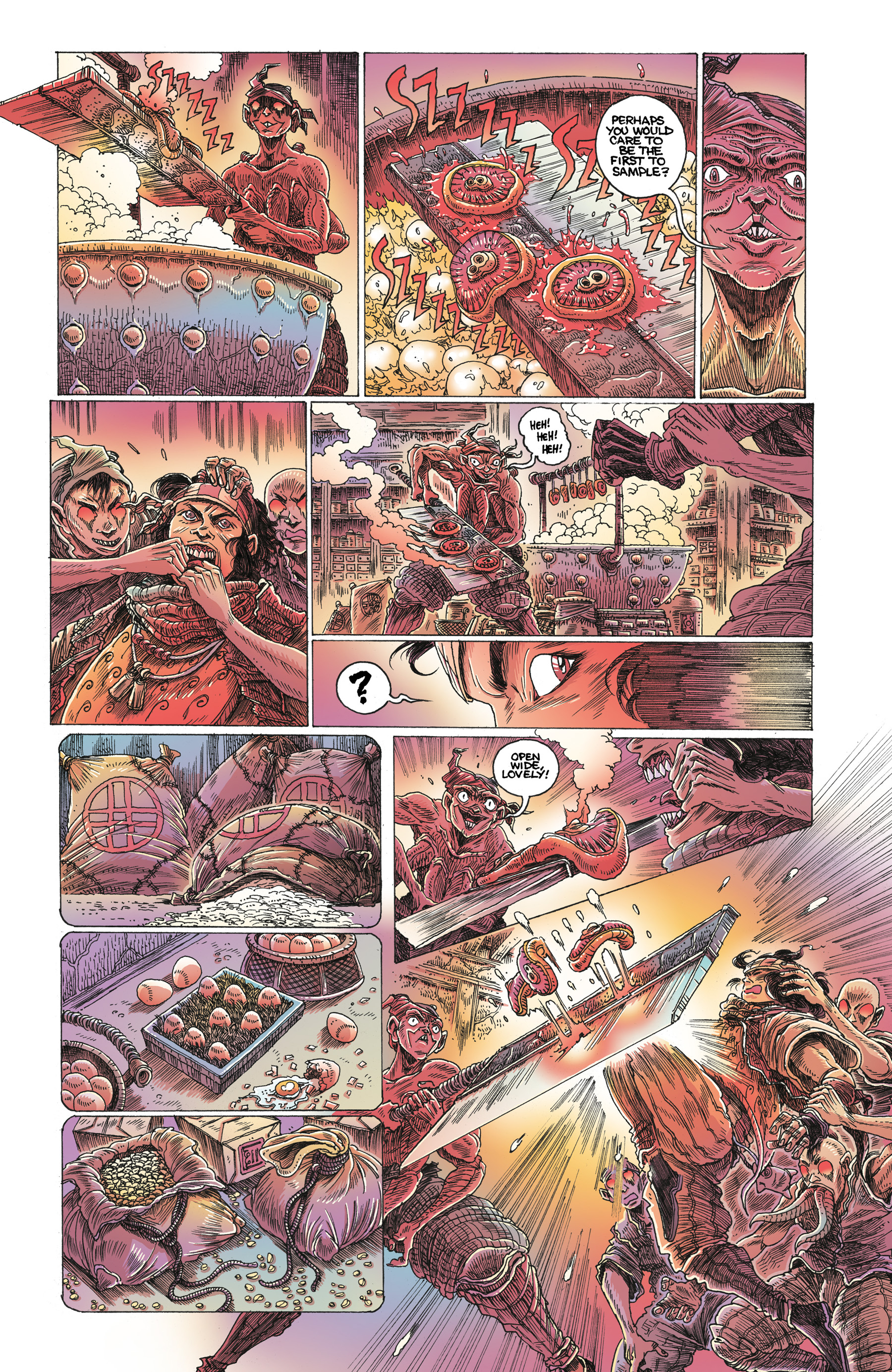 Read online Orphan and the Five Beasts comic -  Issue #4 - 18