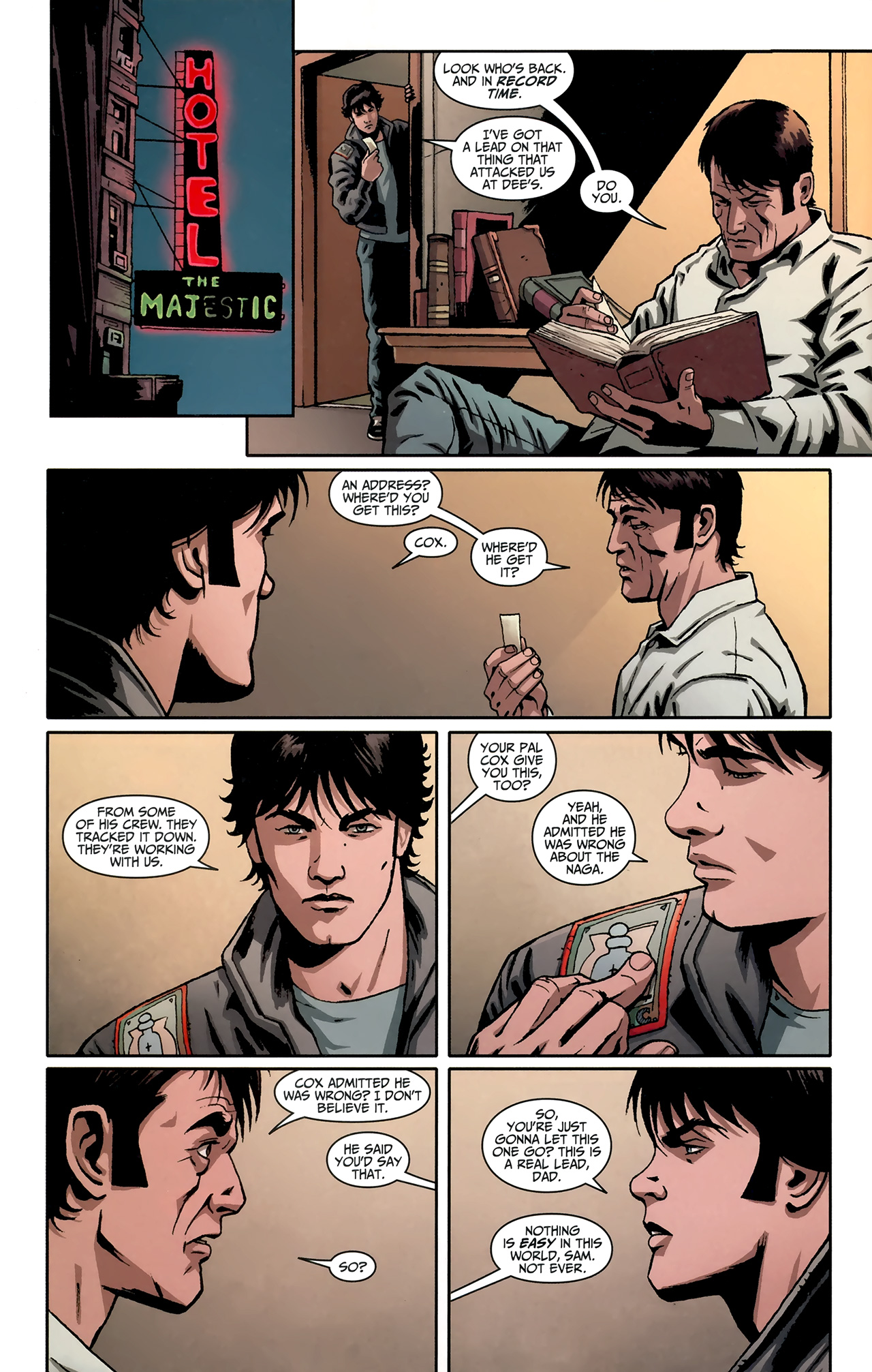Read online Supernatural: Beginning's End comic -  Issue #4 - 19
