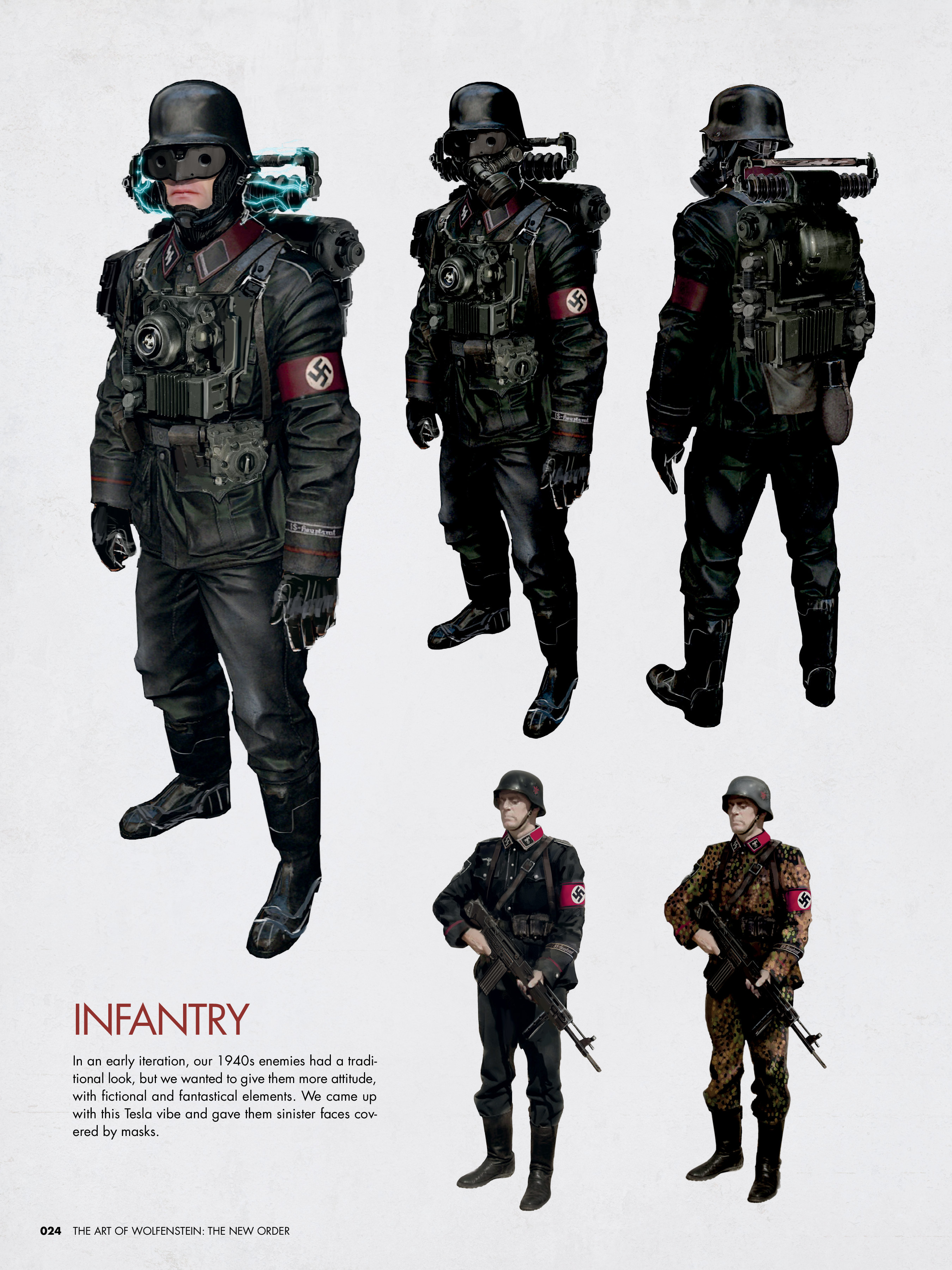 Read online The Art of Wolfenstein: The New Order comic -  Issue # TPB (Part 1) - 23