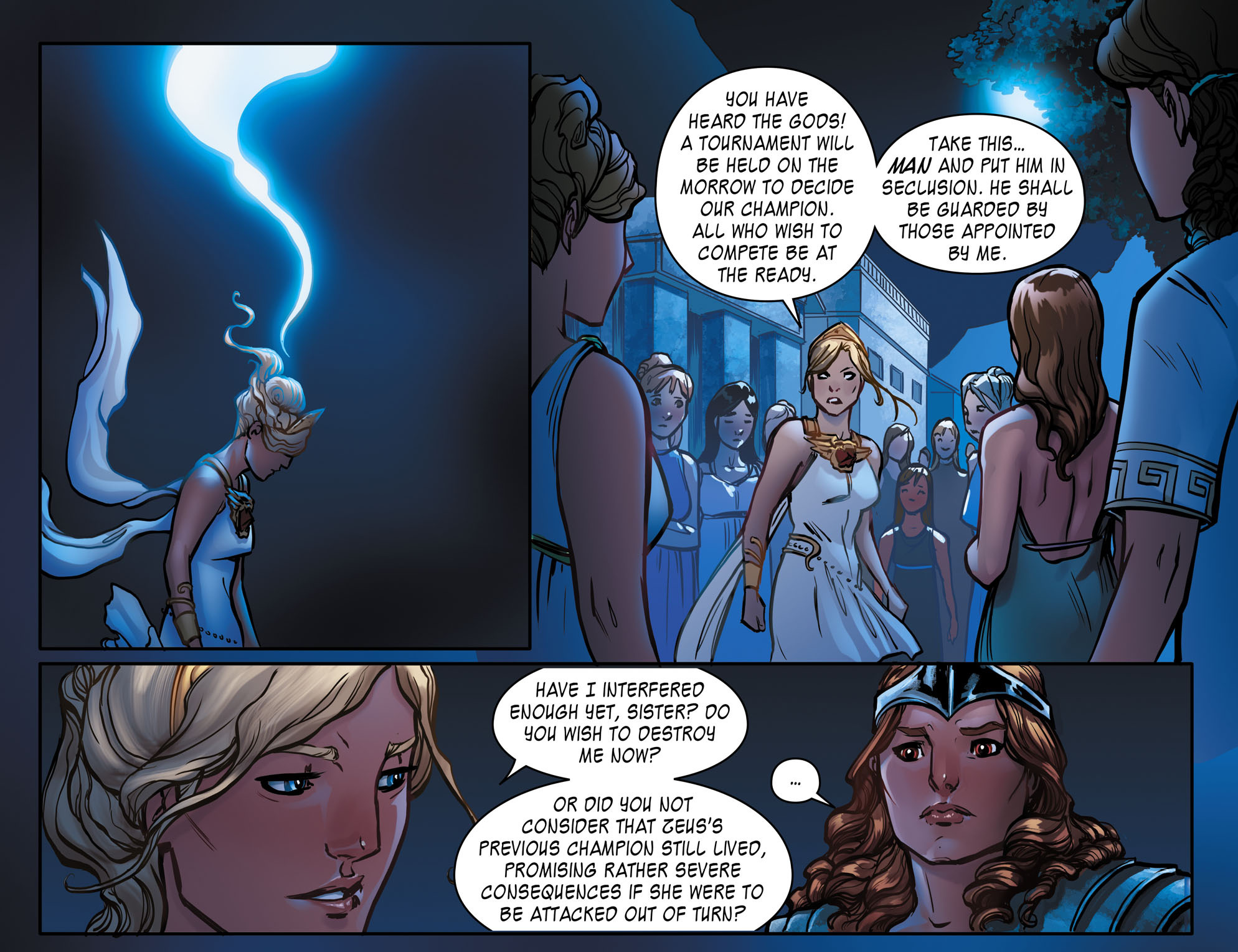 Read online The Legend of Wonder Woman (2015) comic -  Issue #8 - 8