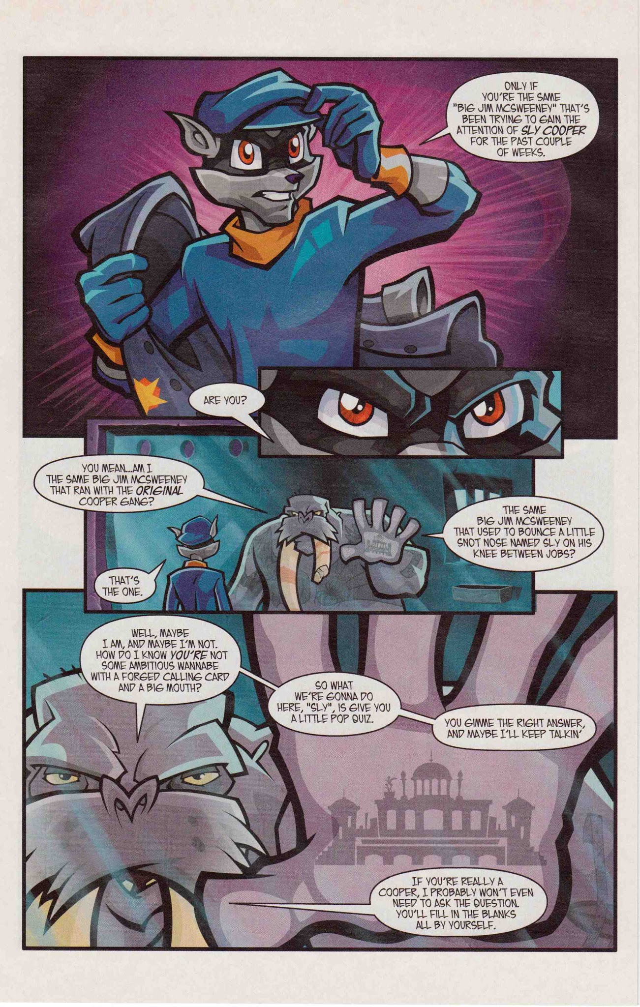 Read online The Adventures of Sly Cooper comic -  Issue #2 - 7