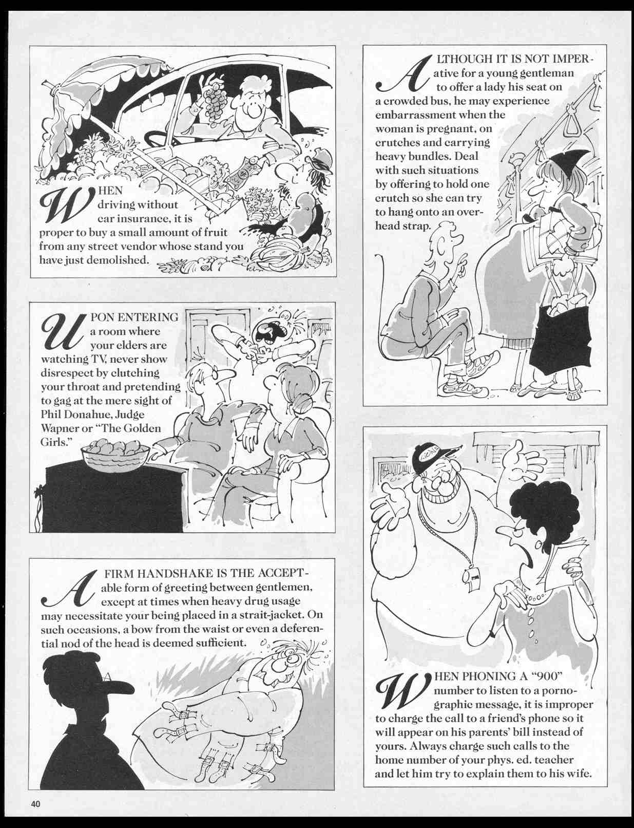 Read online MAD comic -  Issue #300 - 44