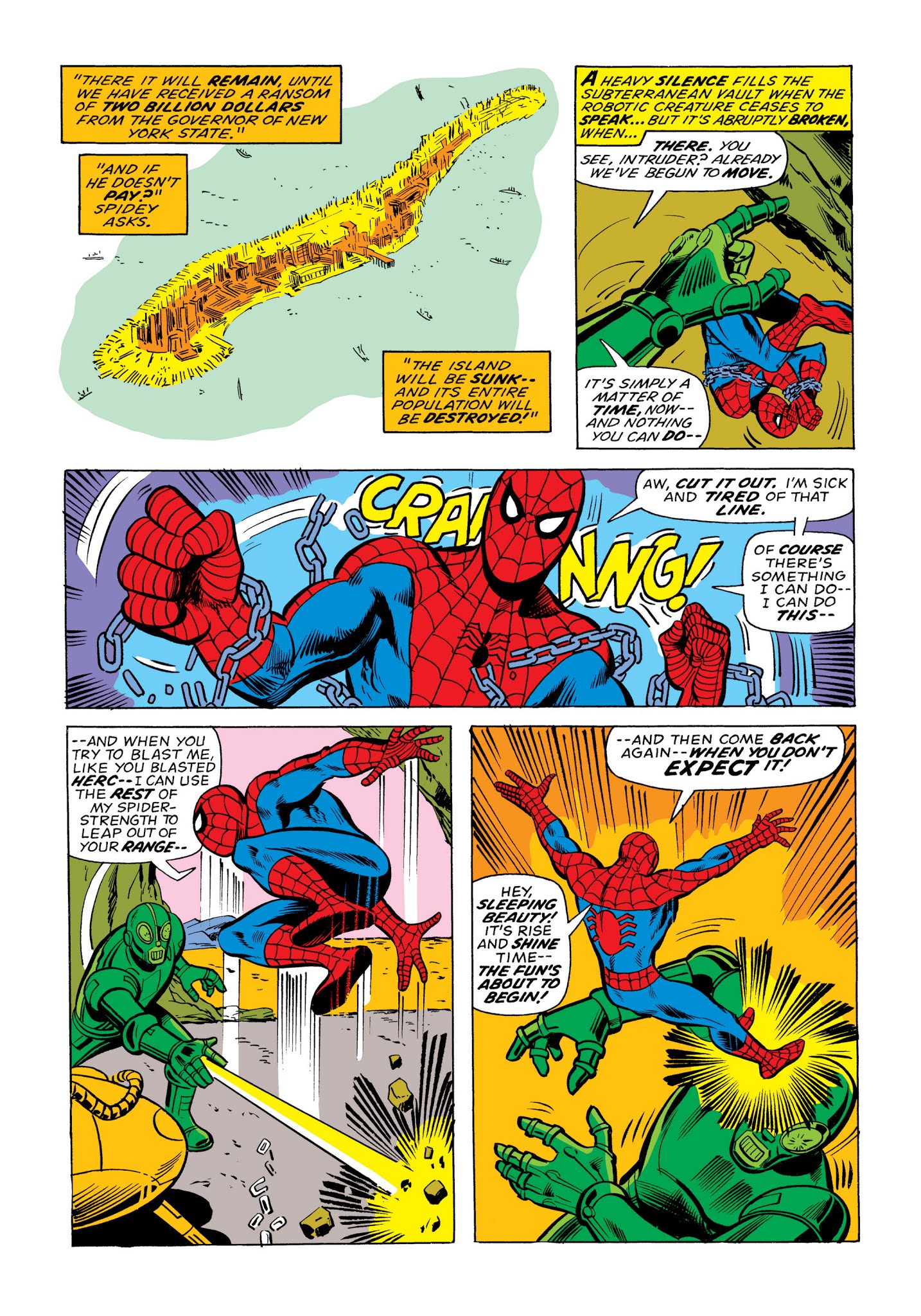 Read online Marvel Masterworks: Marvel Team-Up comic -  Issue # TPB 3 (Part 2) - 79