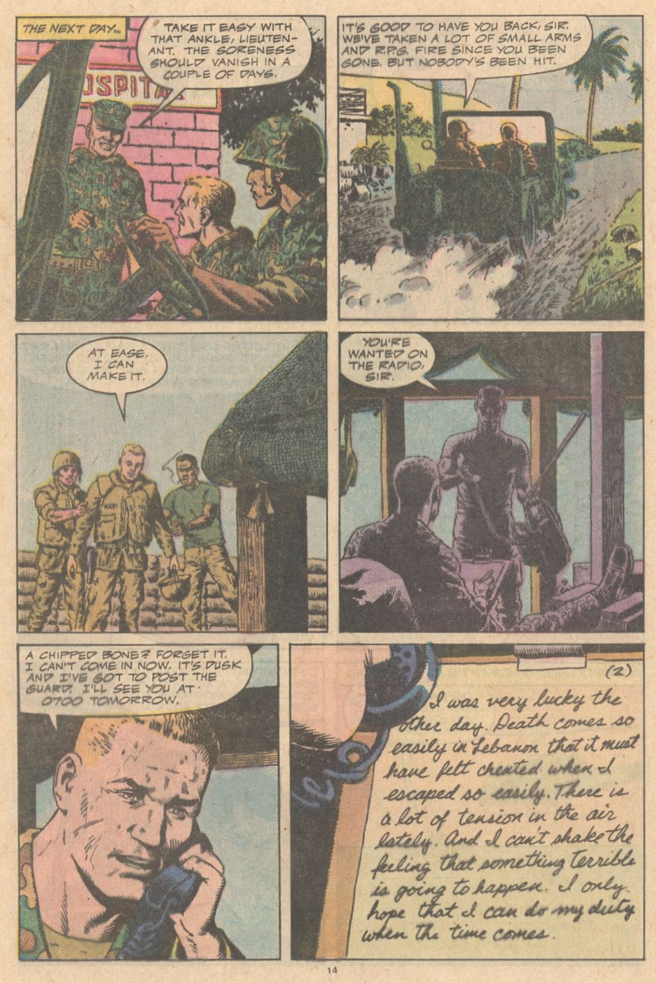 Read online Semper Fi comic -  Issue #7 - 11