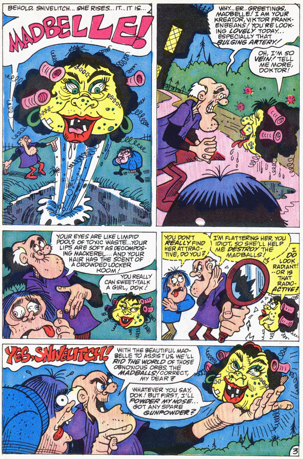 Read online Madballs comic -  Issue #6 - 4