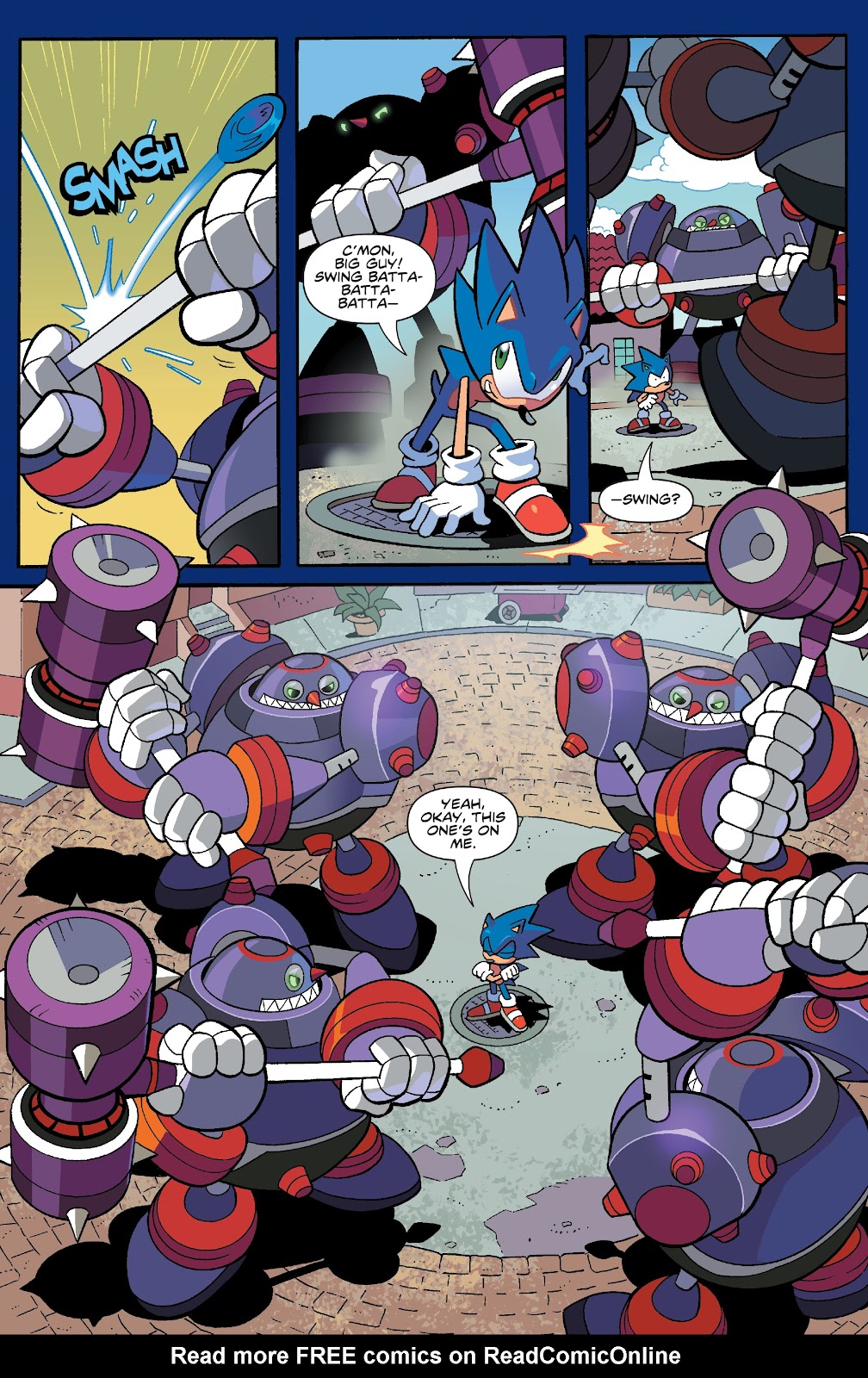 Sonic the Hedgehog (2018) issue 5th Anniversary Edition - Page 10