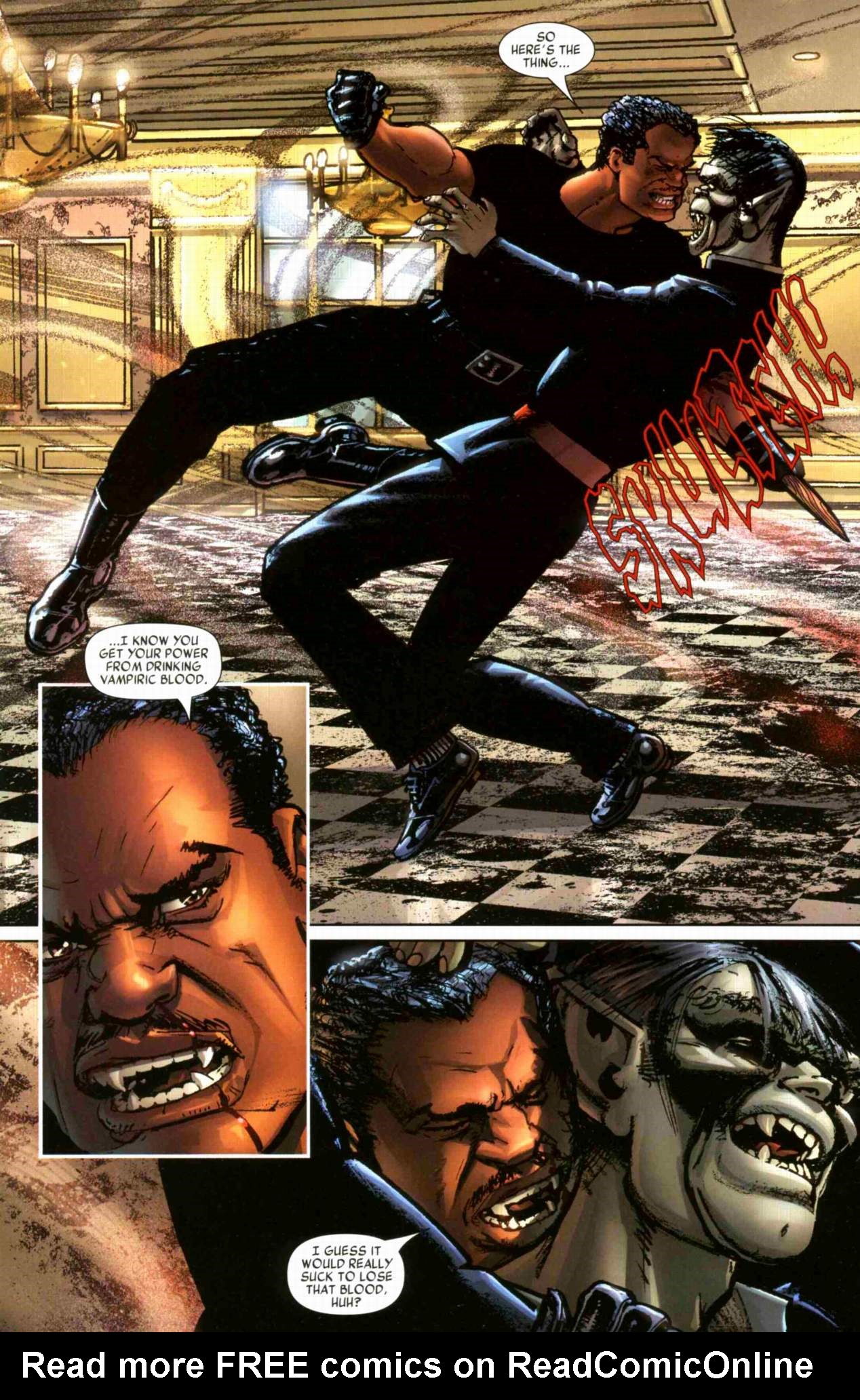 Read online Blade (2006) comic -  Issue #8 - 19