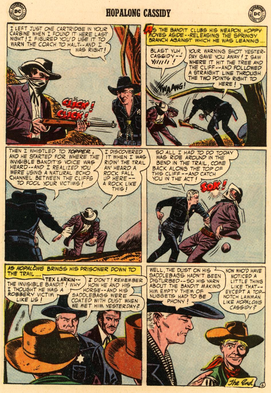 Read online Hopalong Cassidy comic -  Issue #97 - 32