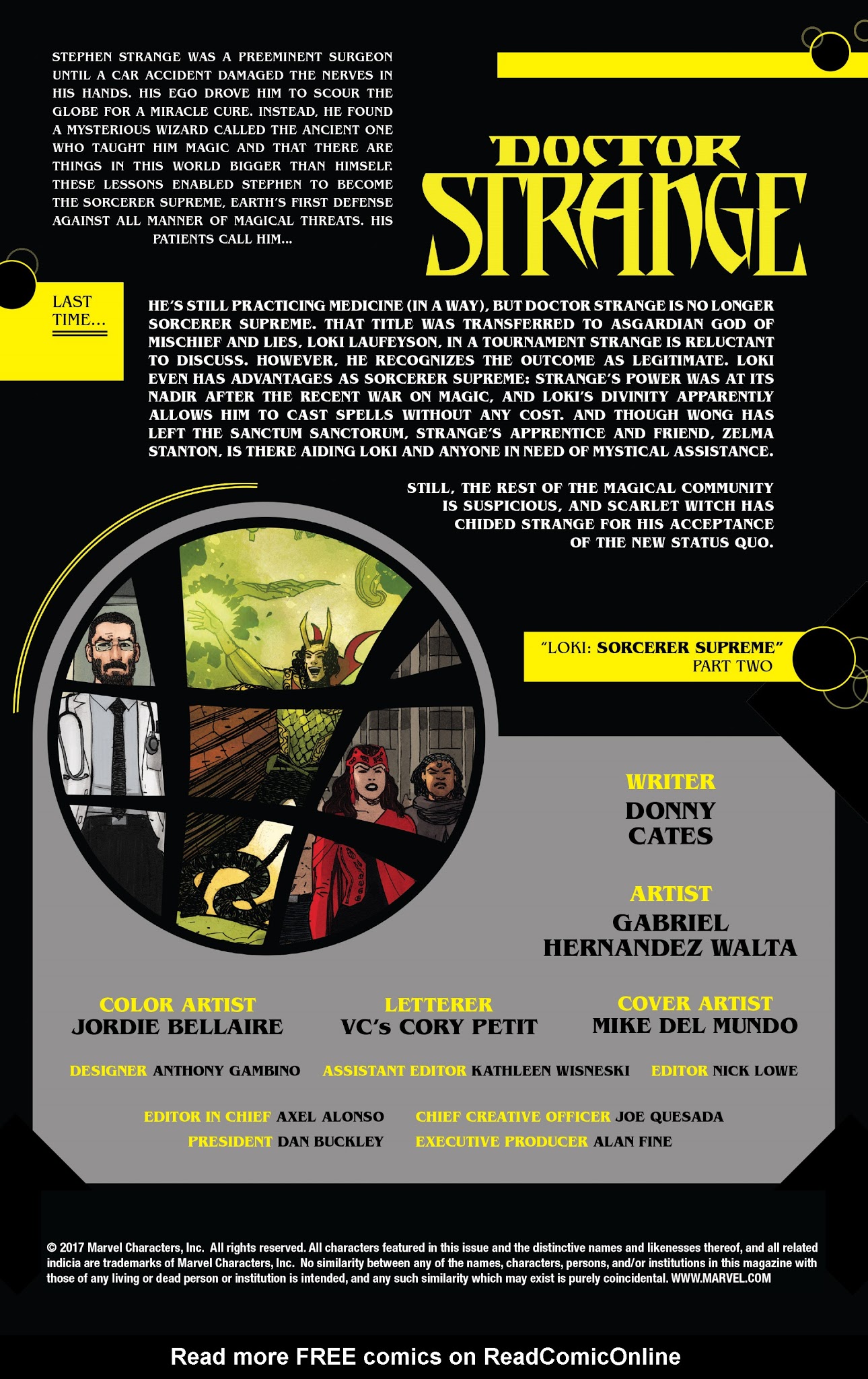 Read online Doctor Strange (2015) comic -  Issue #382 - 2