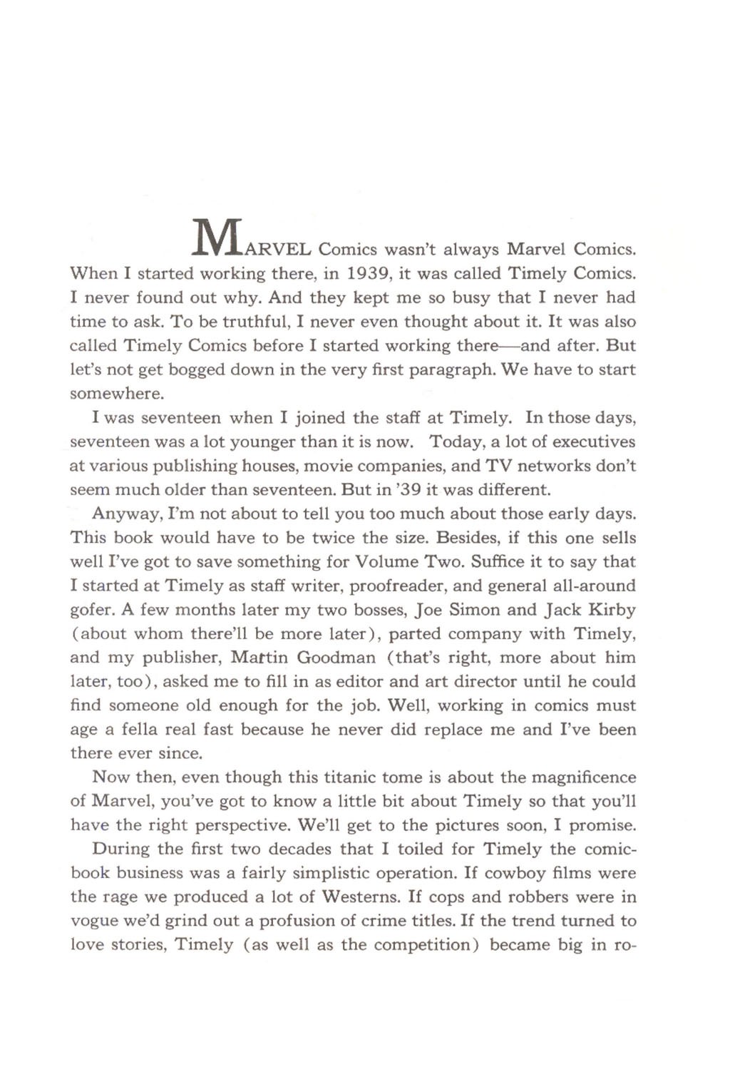 Read online Origins of Marvel Comics comic -  Issue # TPB - 8