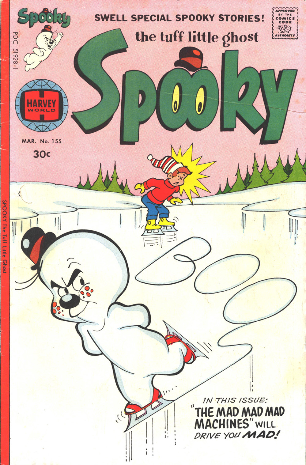 Read online Spooky comic -  Issue #155 - 1
