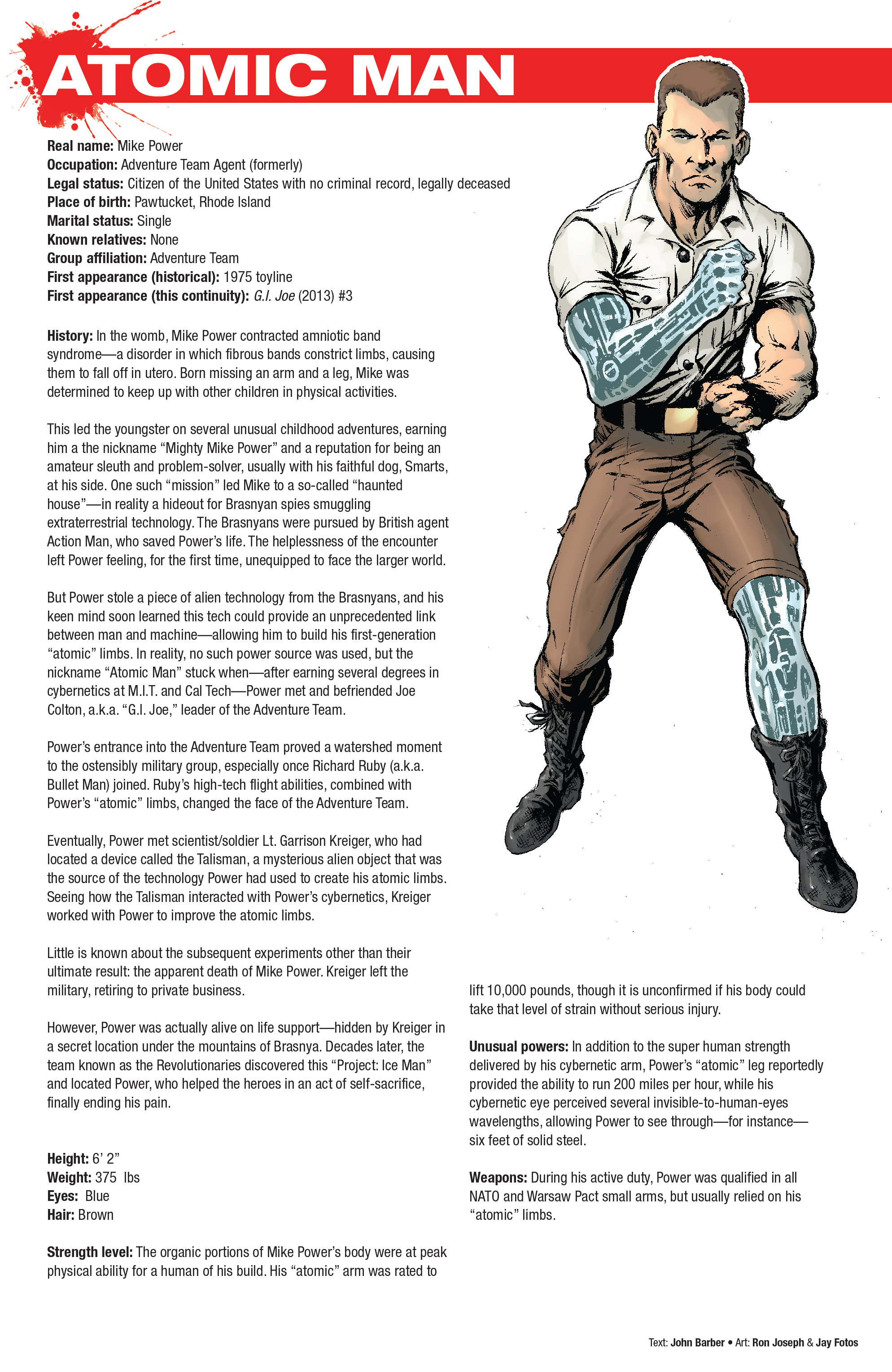 Read online Hasbro Heroes Sourcebook comic -  Issue #1 - 12