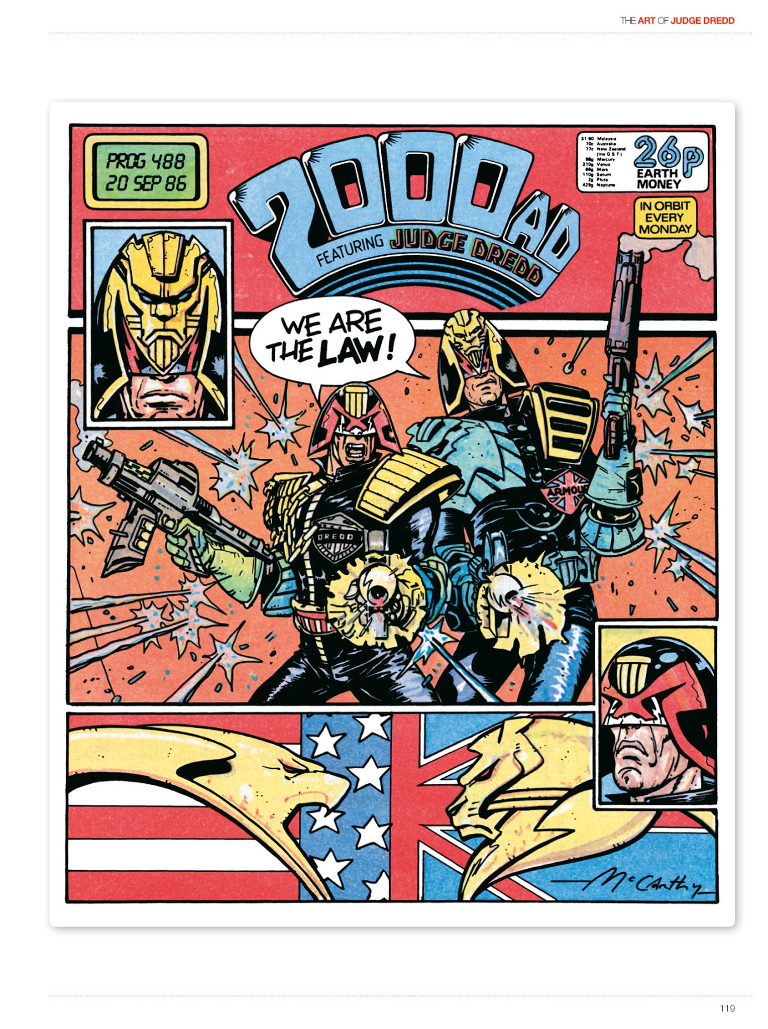 Read online The Art of Judge Dredd: Featuring 35 Years of Zarjaz Covers comic -  Issue # TPB (Part 2) - 28