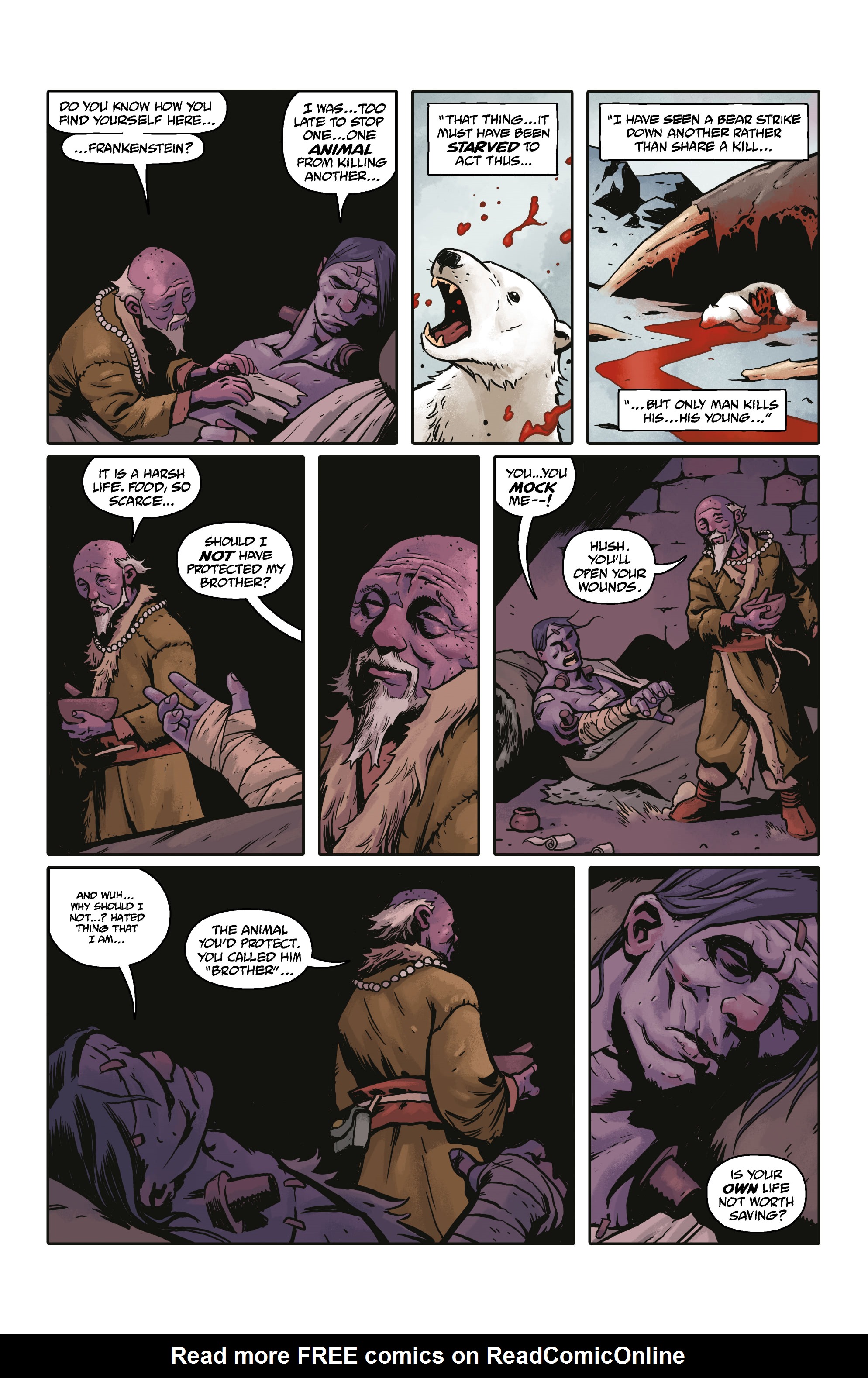 Read online Frankenstein Undone comic -  Issue #1 - 17