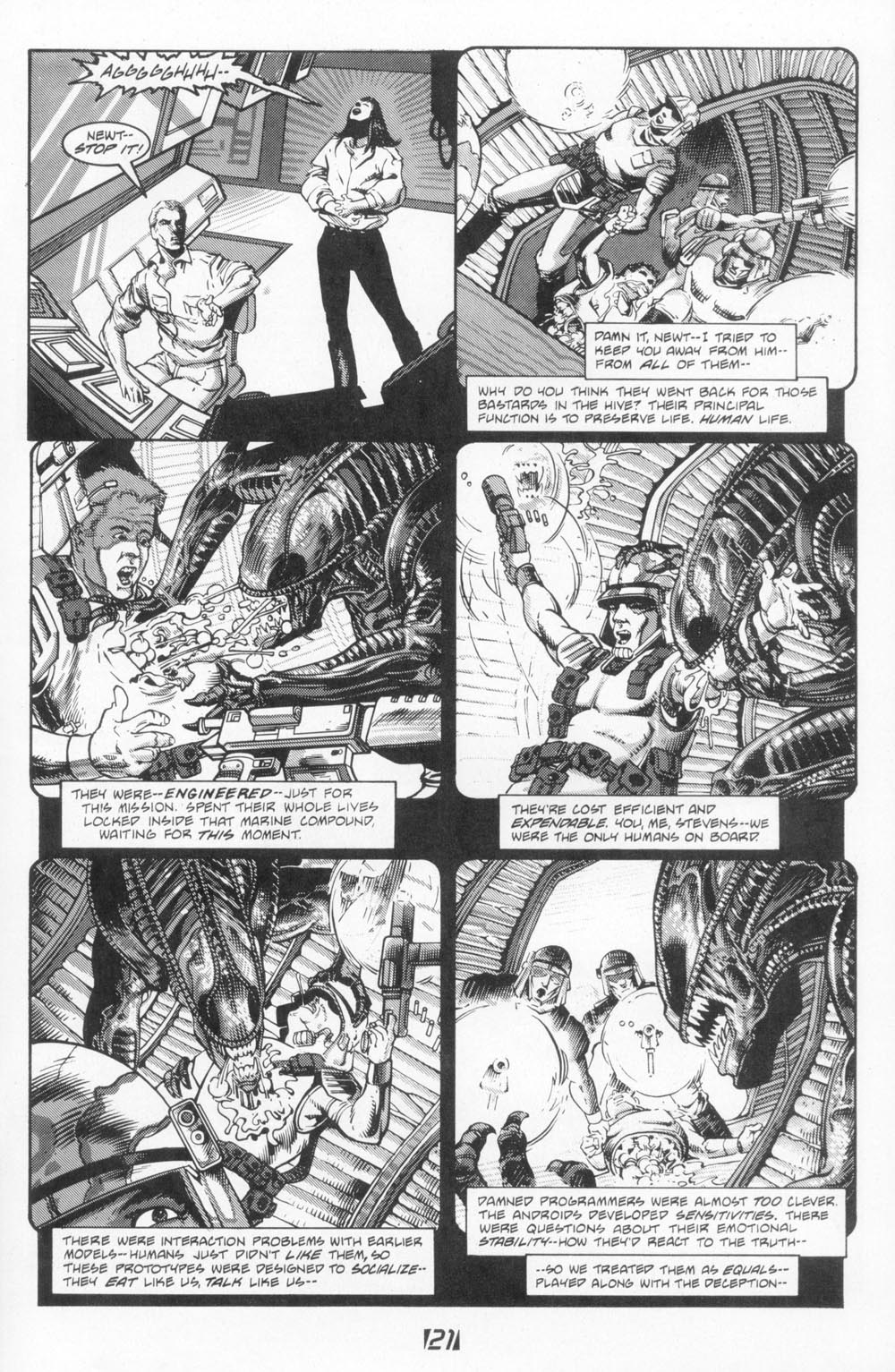 Read online Aliens (1988) comic -  Issue #5 - 23