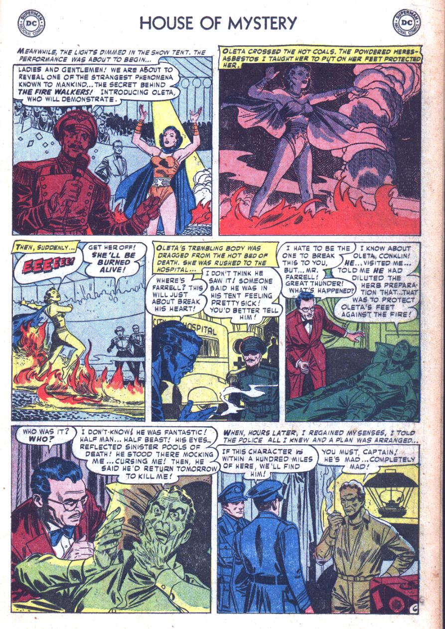 Read online House of Mystery (1951) comic -  Issue #5 - 17