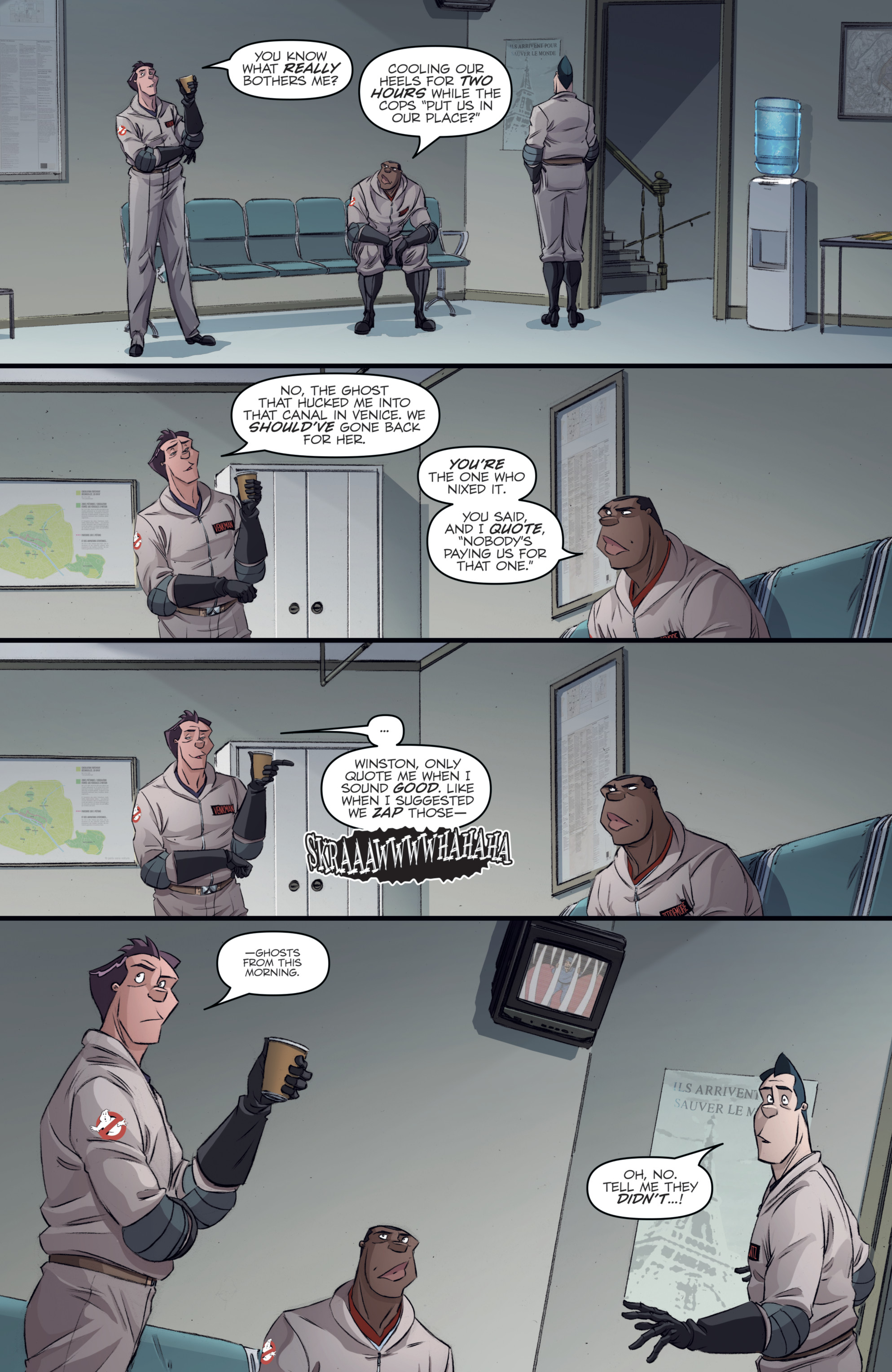 Read online Ghostbusters: International comic -  Issue #4 - 19