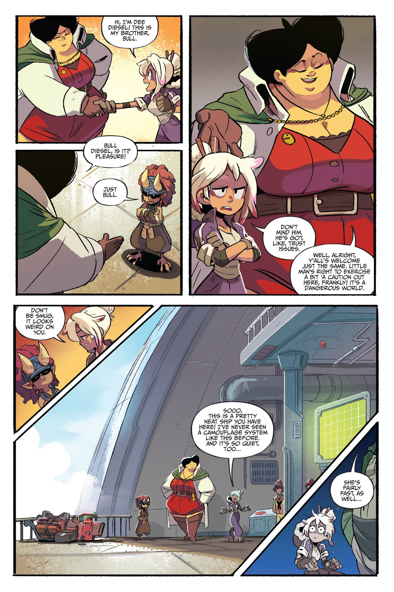 Read online Tyson Hesse's Diesel: Ignition comic -  Issue # TPB (Part 2) - 15