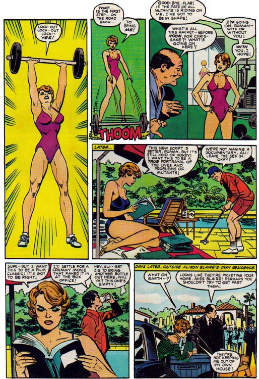 Read online Marvel Graphic Novel comic -  Issue #12 - Dazzler - The Movie - 56