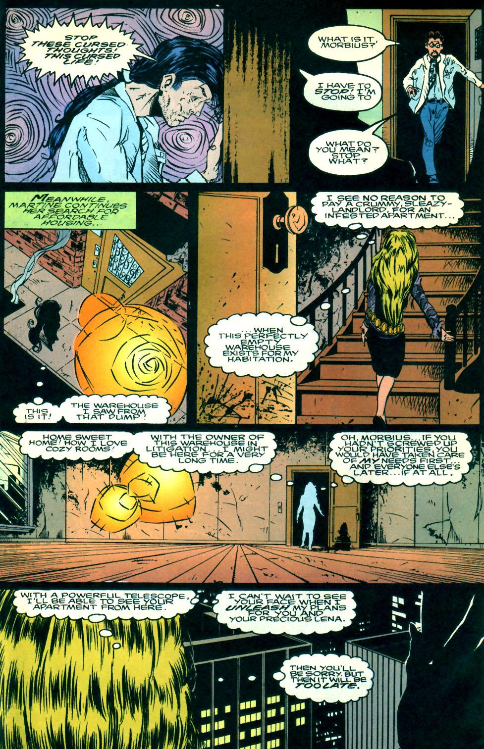 Read online Morbius: The Living Vampire (1992) comic -  Issue #27 - 19