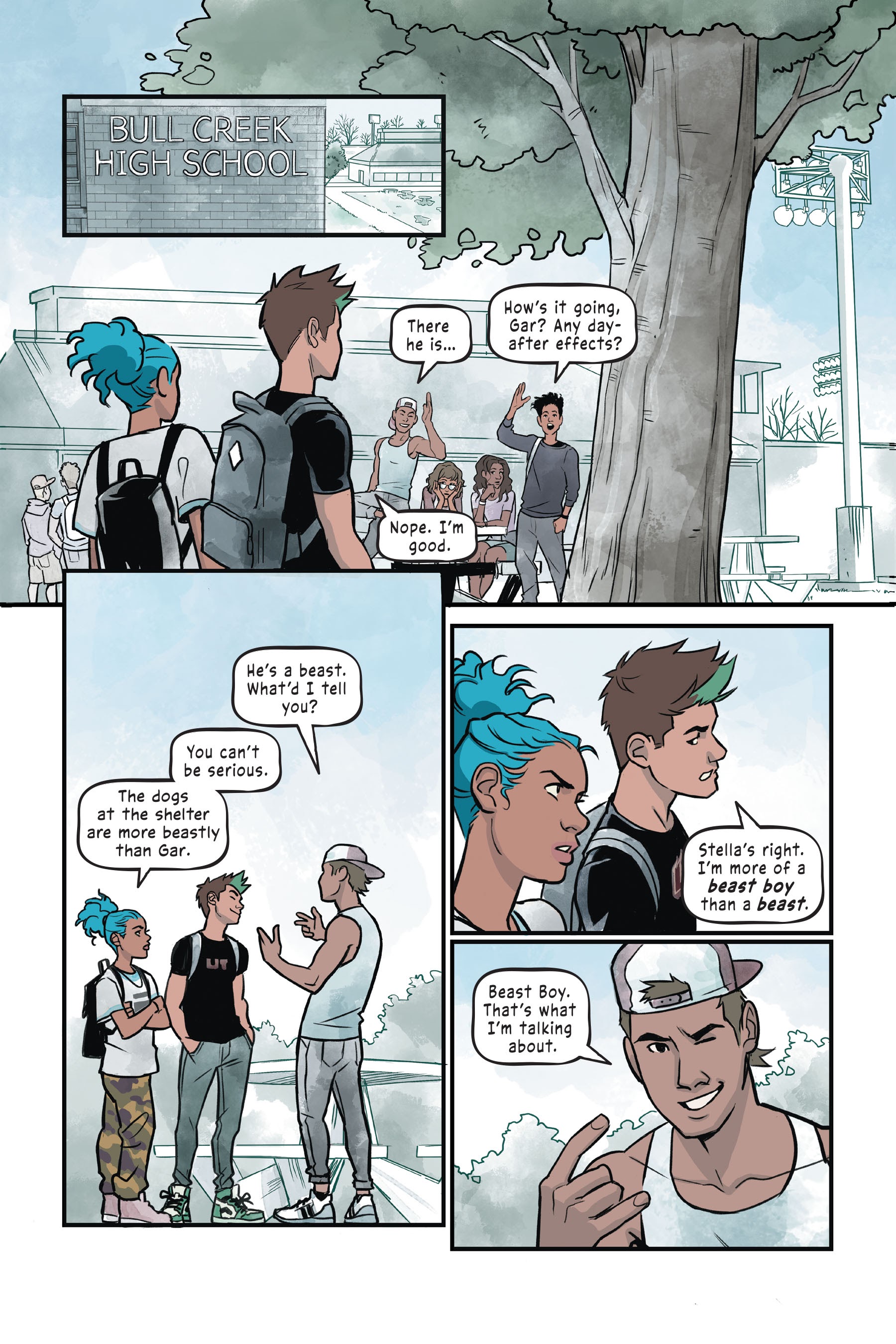 Read online Teen Titans: Beast Boy comic -  Issue # TPB (Part 1) - 84