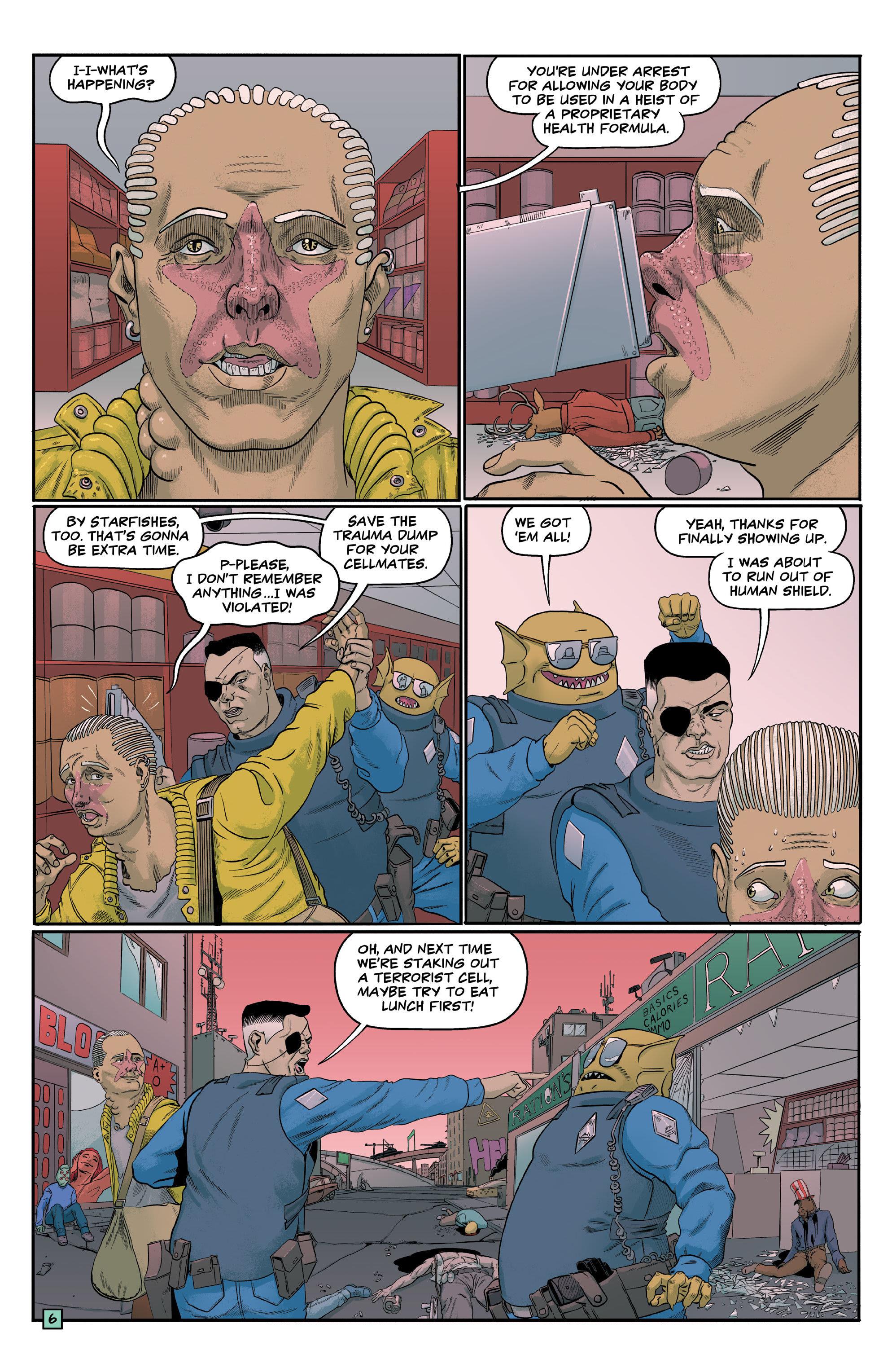 Read online Justice Warriors comic -  Issue #1 - 8