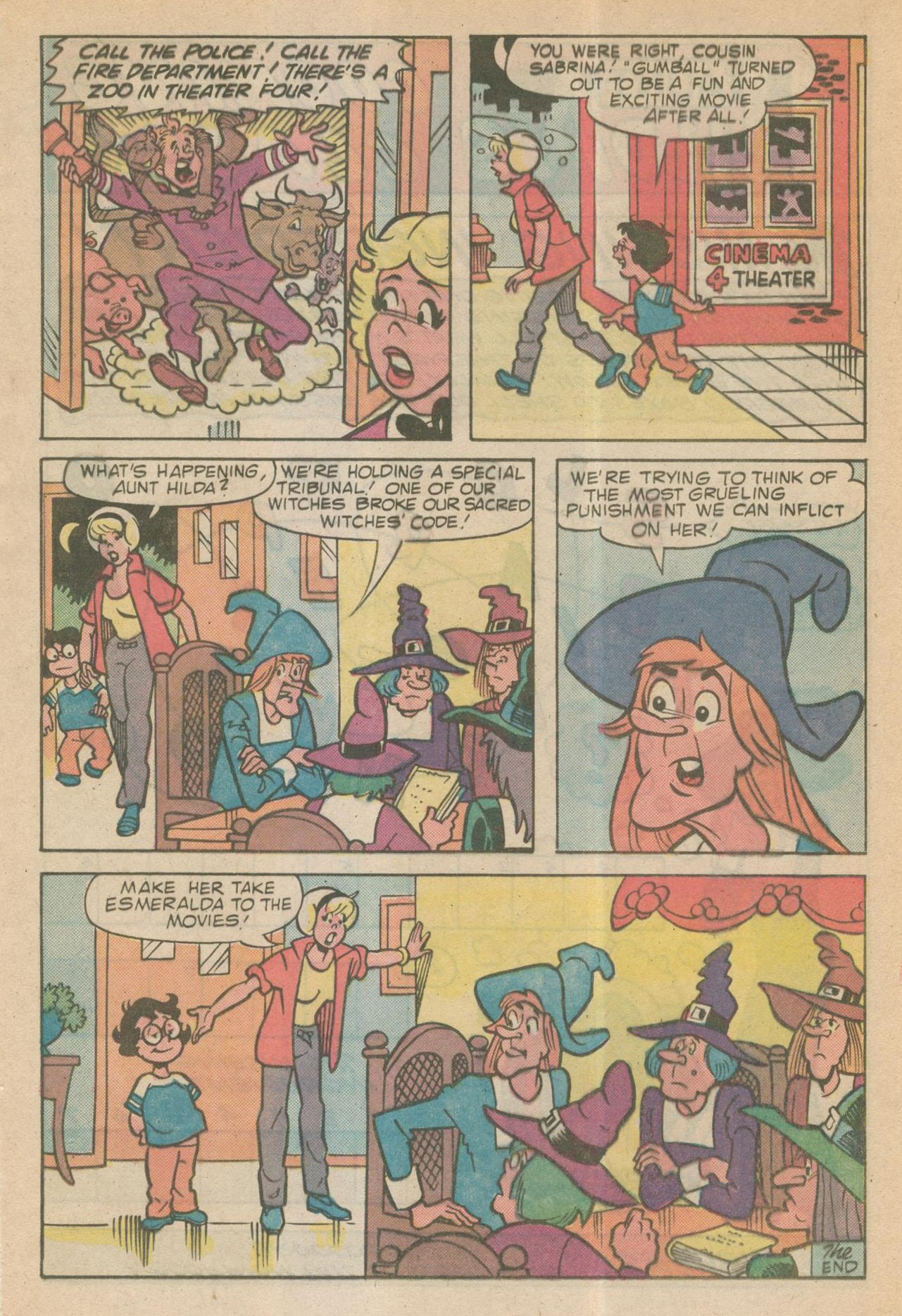 Read online Archie's TV Laugh-Out comic -  Issue #103 - 17