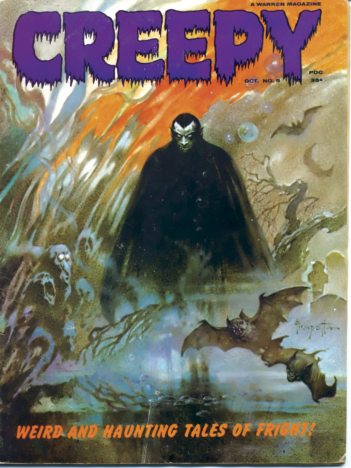 Read online Creepy (1964) comic -  Issue #5 - 1