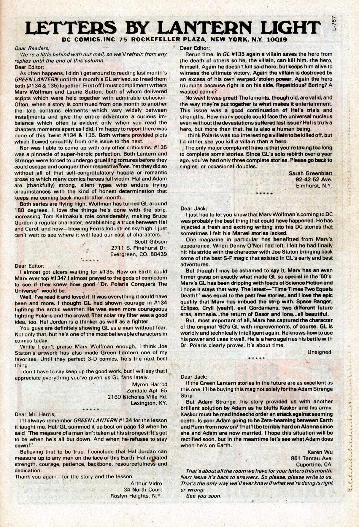 Read online Green Lantern (1960) comic -  Issue #142 - 21