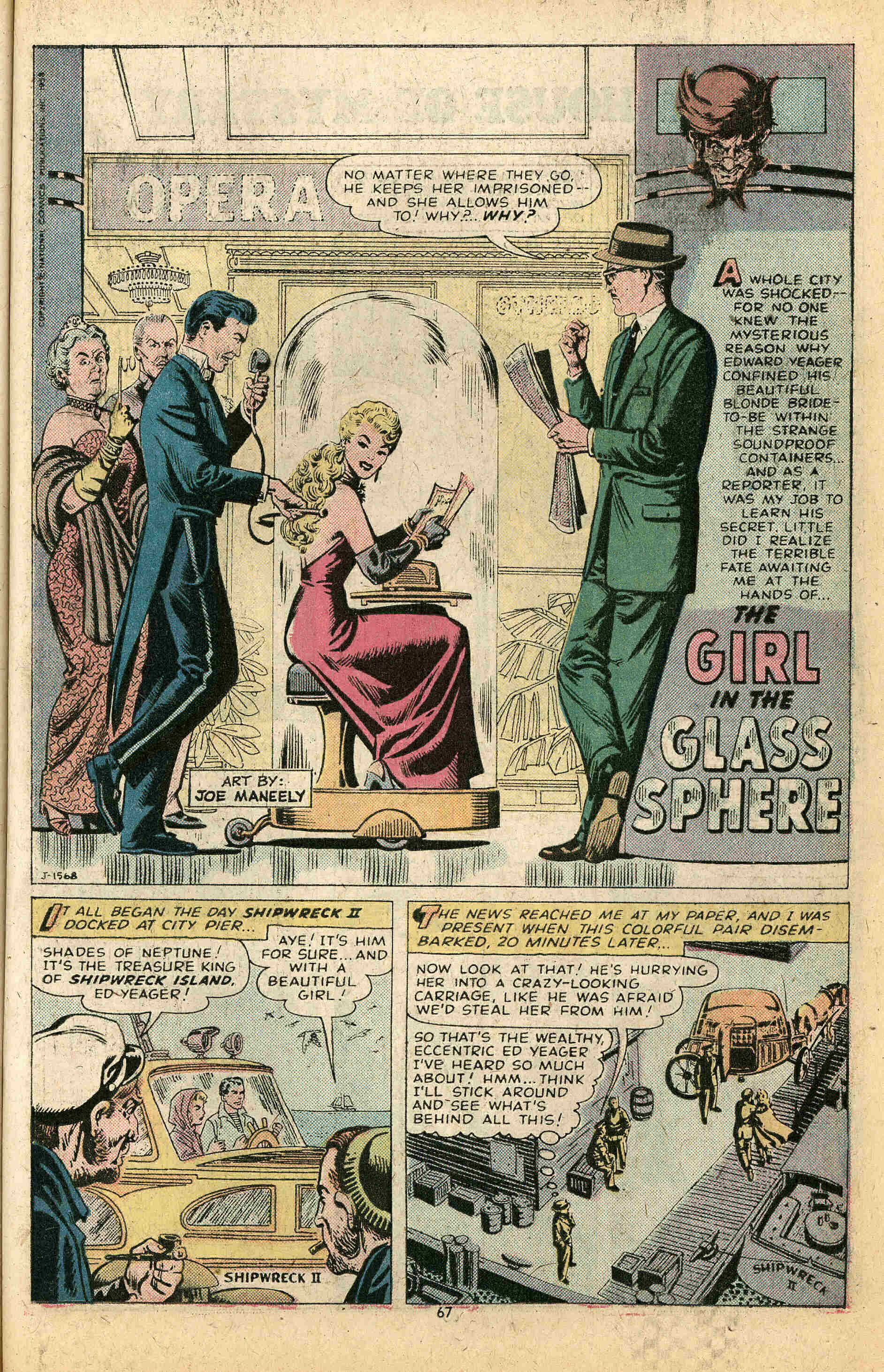 Read online House of Mystery (1951) comic -  Issue #227 - 67