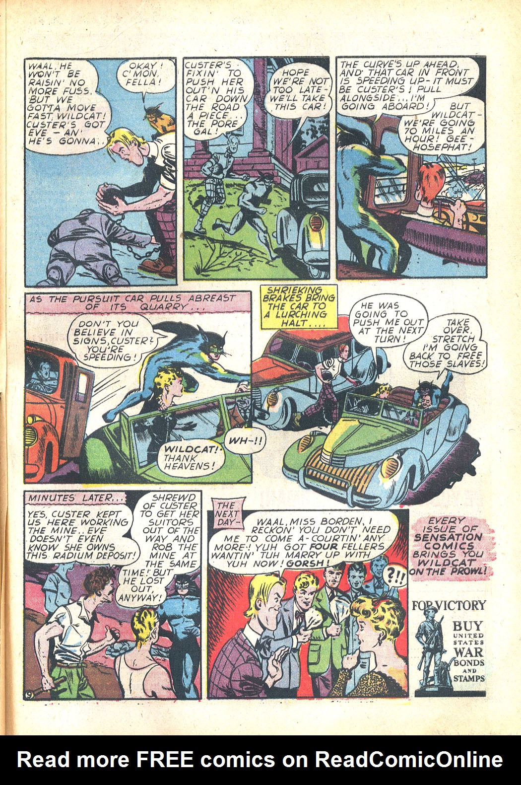 Read online Sensation (Mystery) Comics comic -  Issue #23 - 57