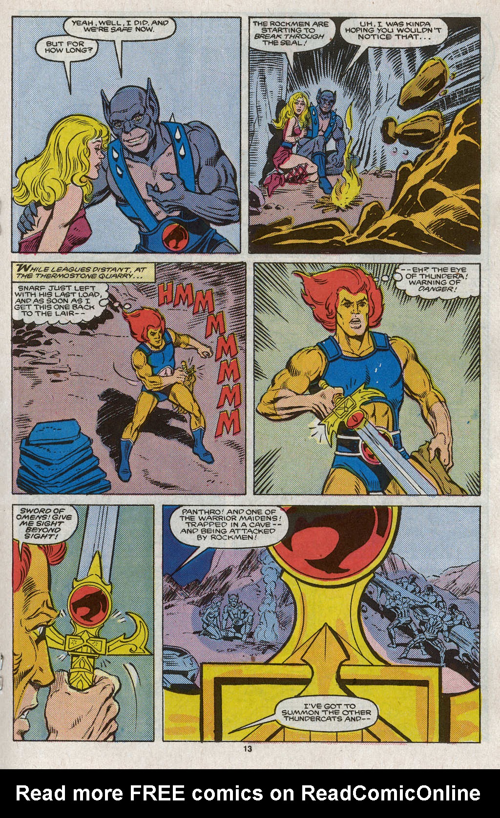 Read online ThunderCats (1985) comic -  Issue #3 - 19