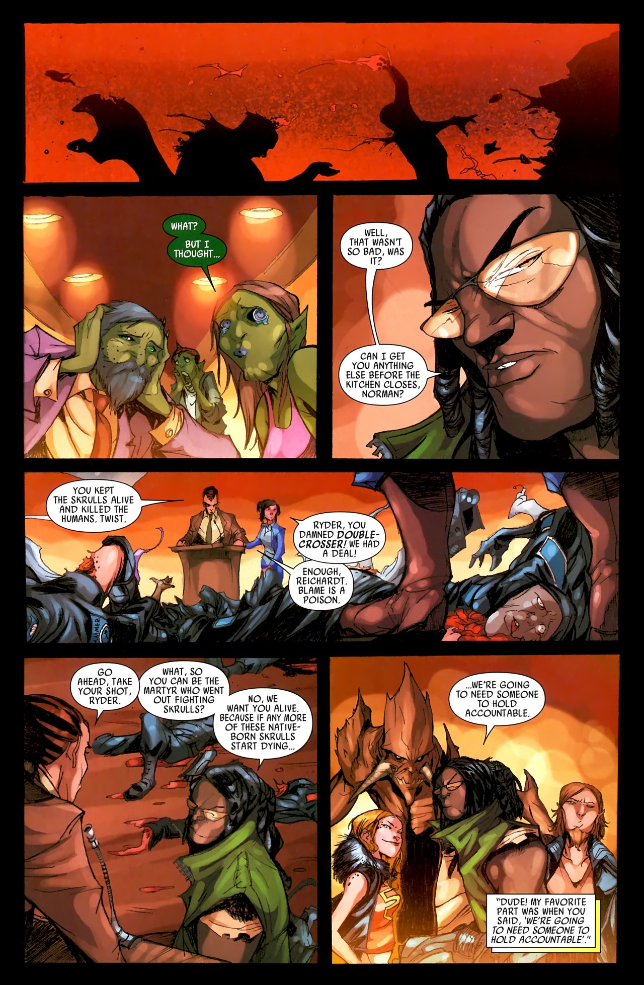 Read online Skrull Kill Krew (2009) comic -  Issue #5 - 21