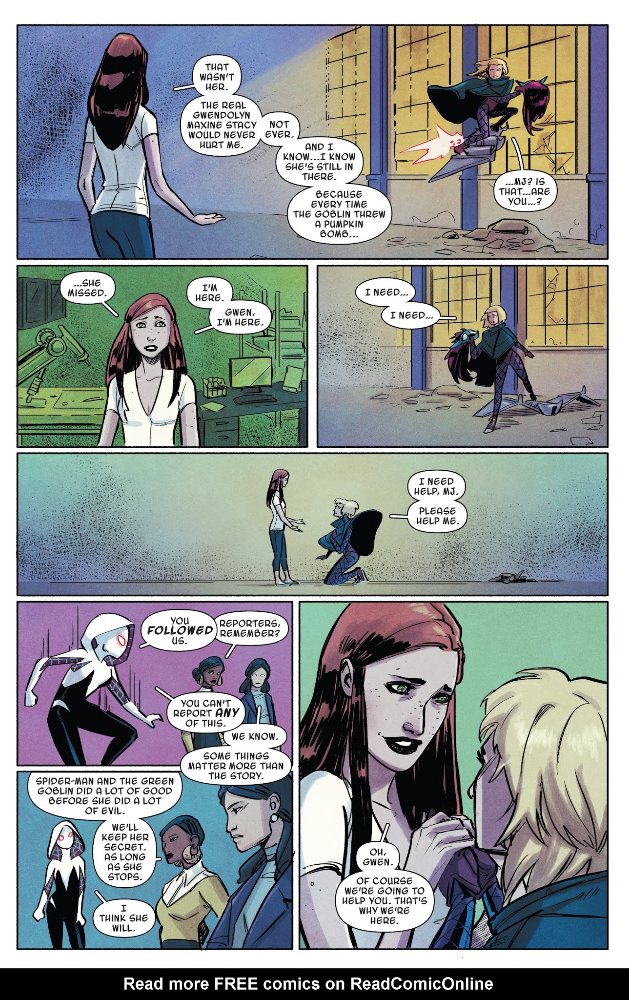 Read online Spider-Gwen: Ghost-Spider comic -  Issue #3 - 17