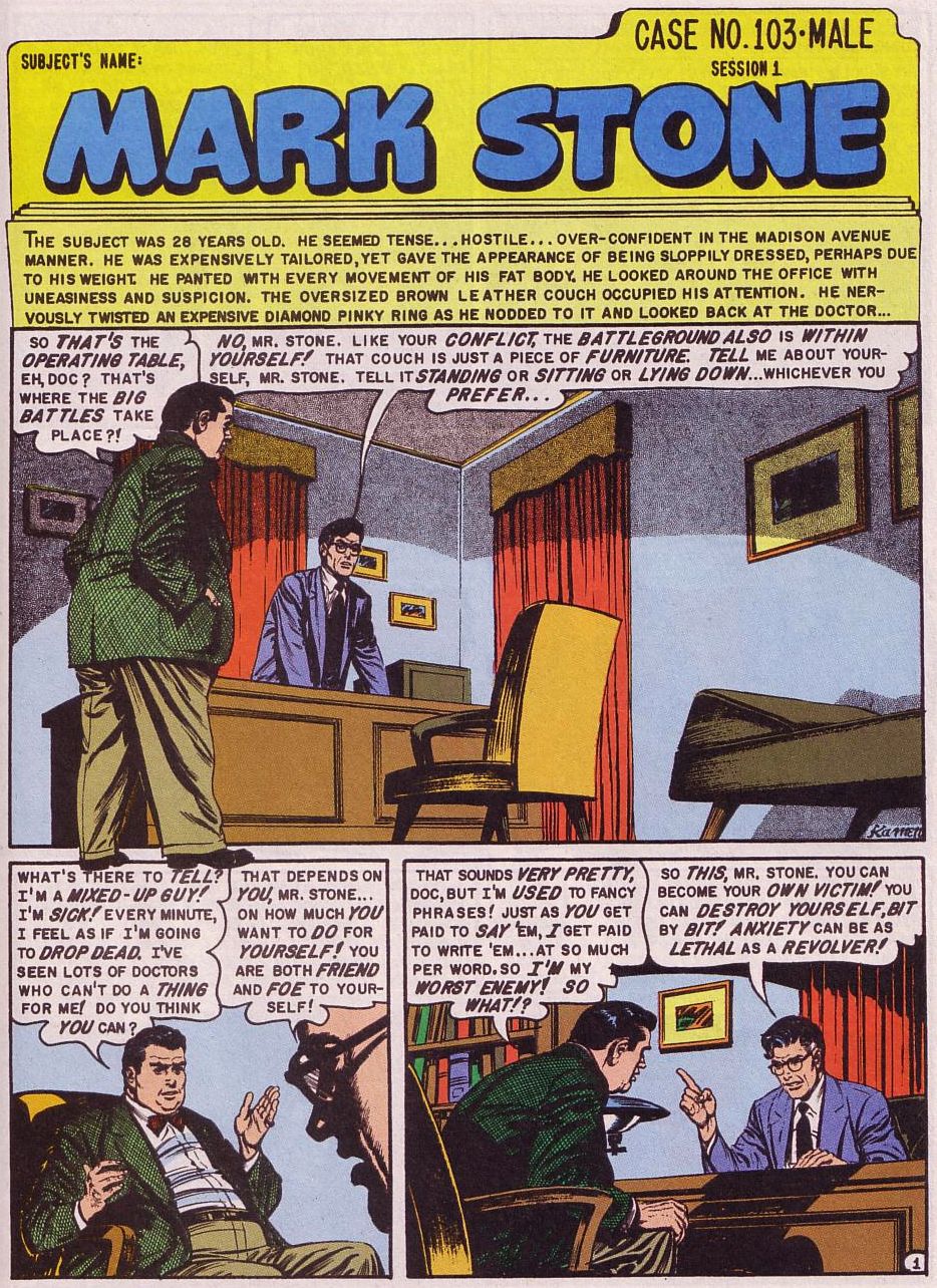 Read online Psychoanalysis comic -  Issue #1 - 21
