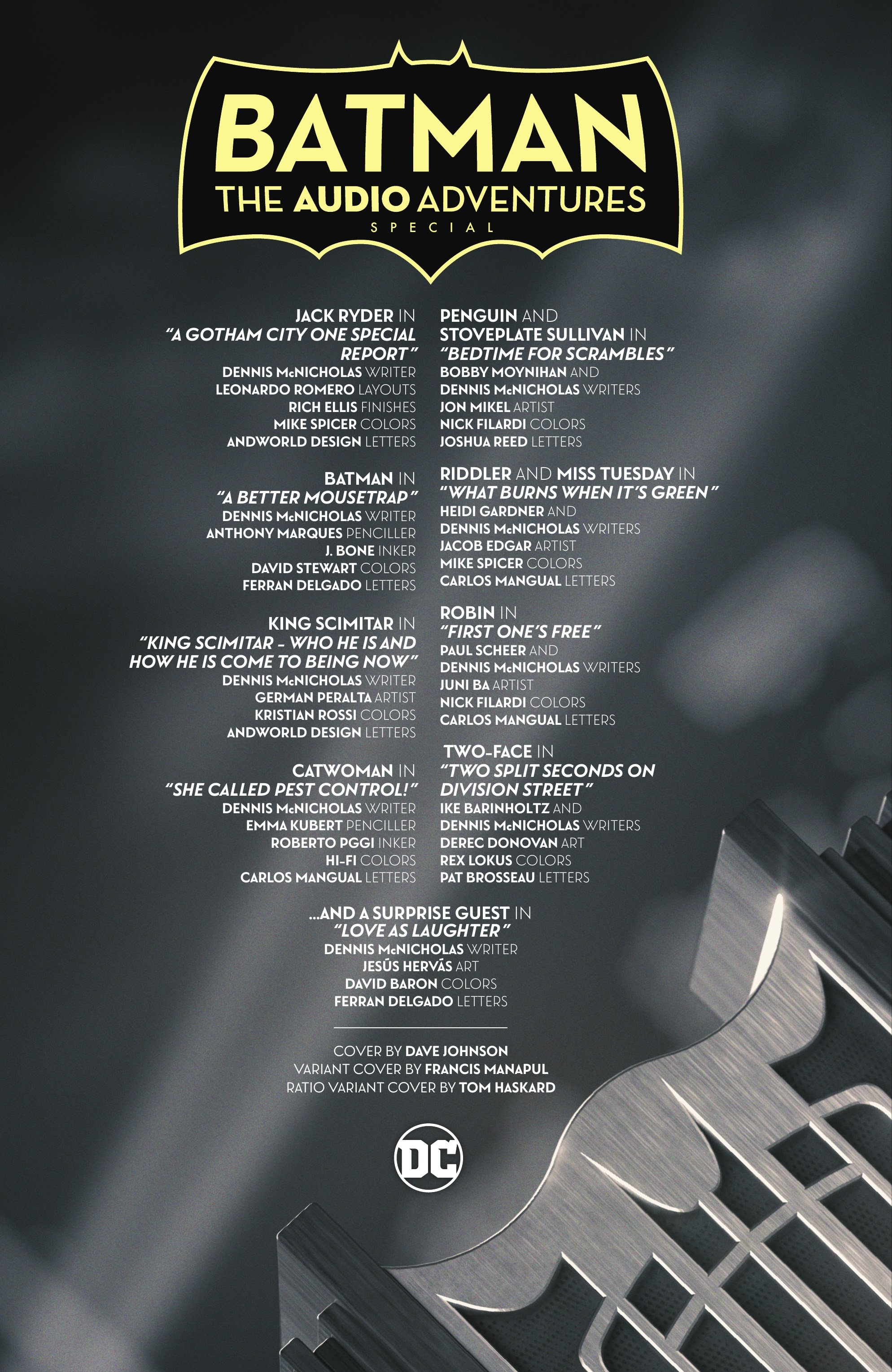 Read online Batman: The Audio Adventures Special comic -  Issue # Full - 3