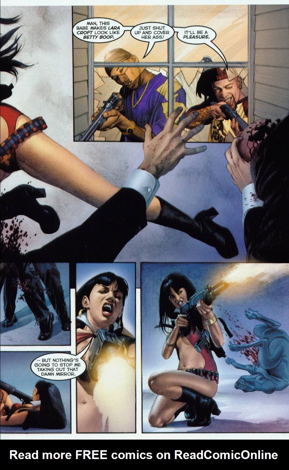 Read online Vampirella (2001) comic -  Issue #6 - 4