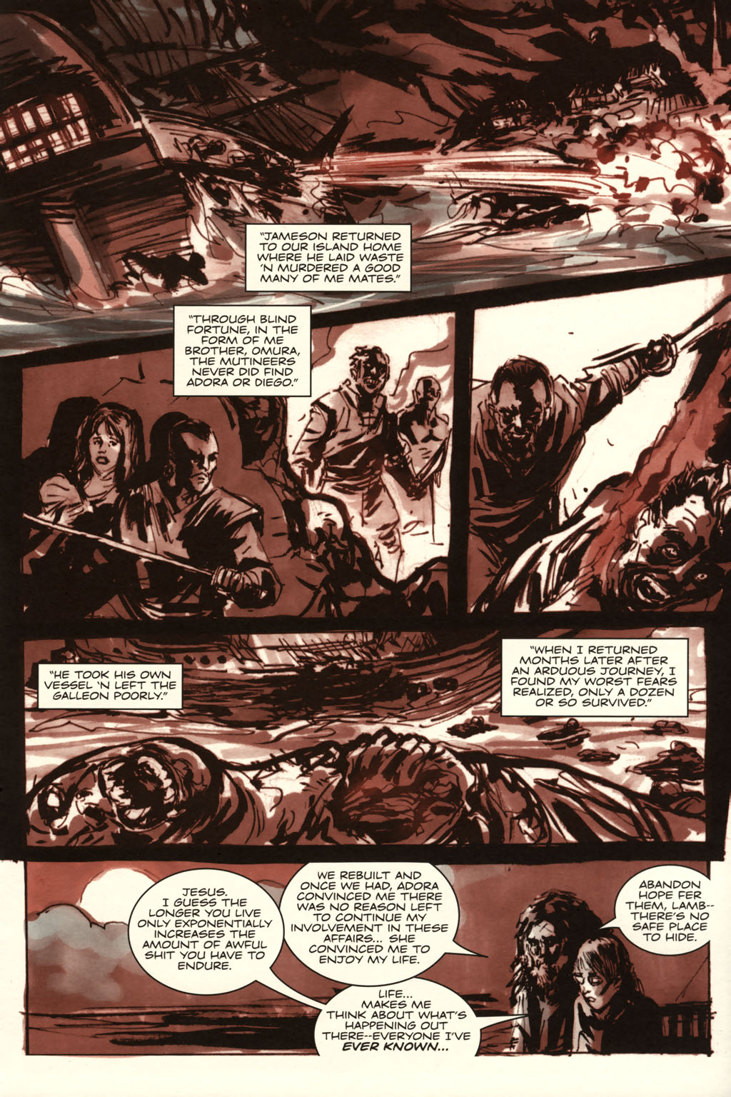 Read online Sea of Red comic -  Issue #10 - 19