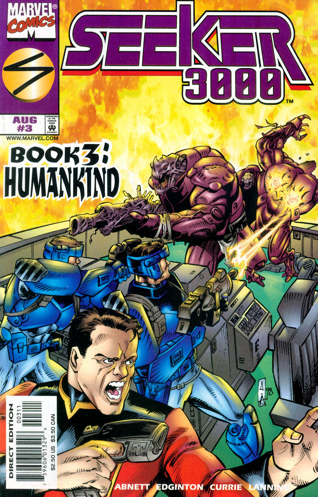 Read online Seeker 3000 comic -  Issue #3 - 1