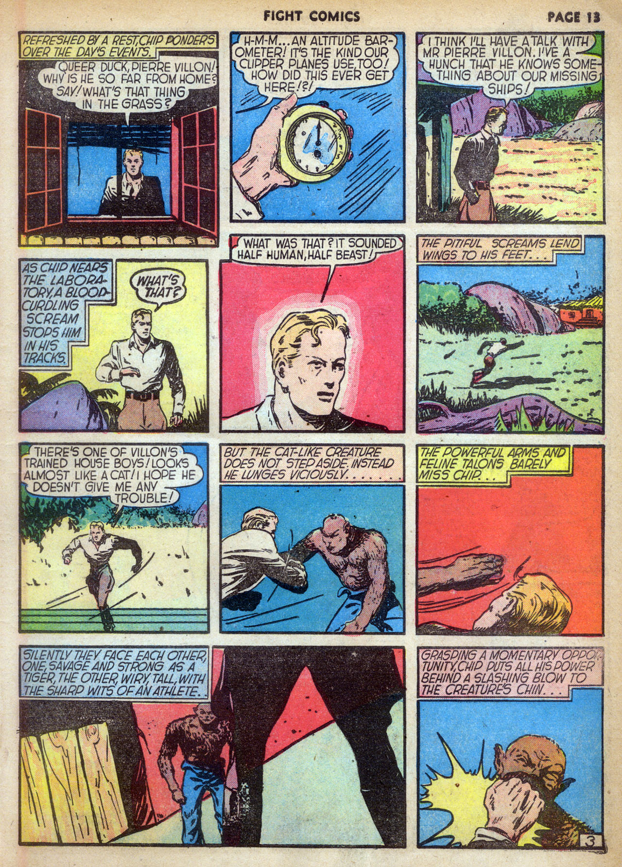 Read online Fight Comics comic -  Issue #8 - 15